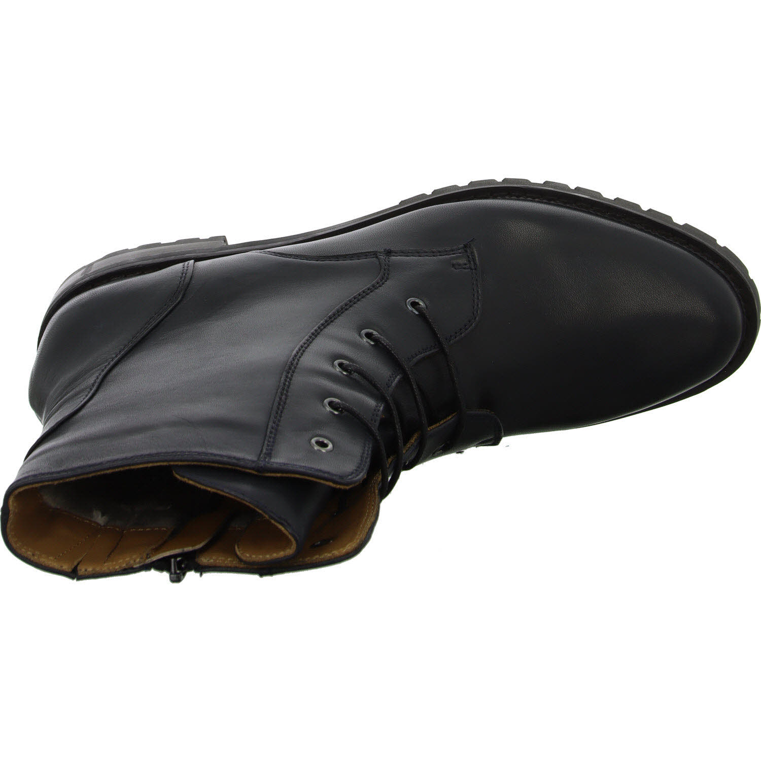 EVERYBODY Damen Schnürstiefel 77658H2411/GL199 NASTRO Glove blu normal