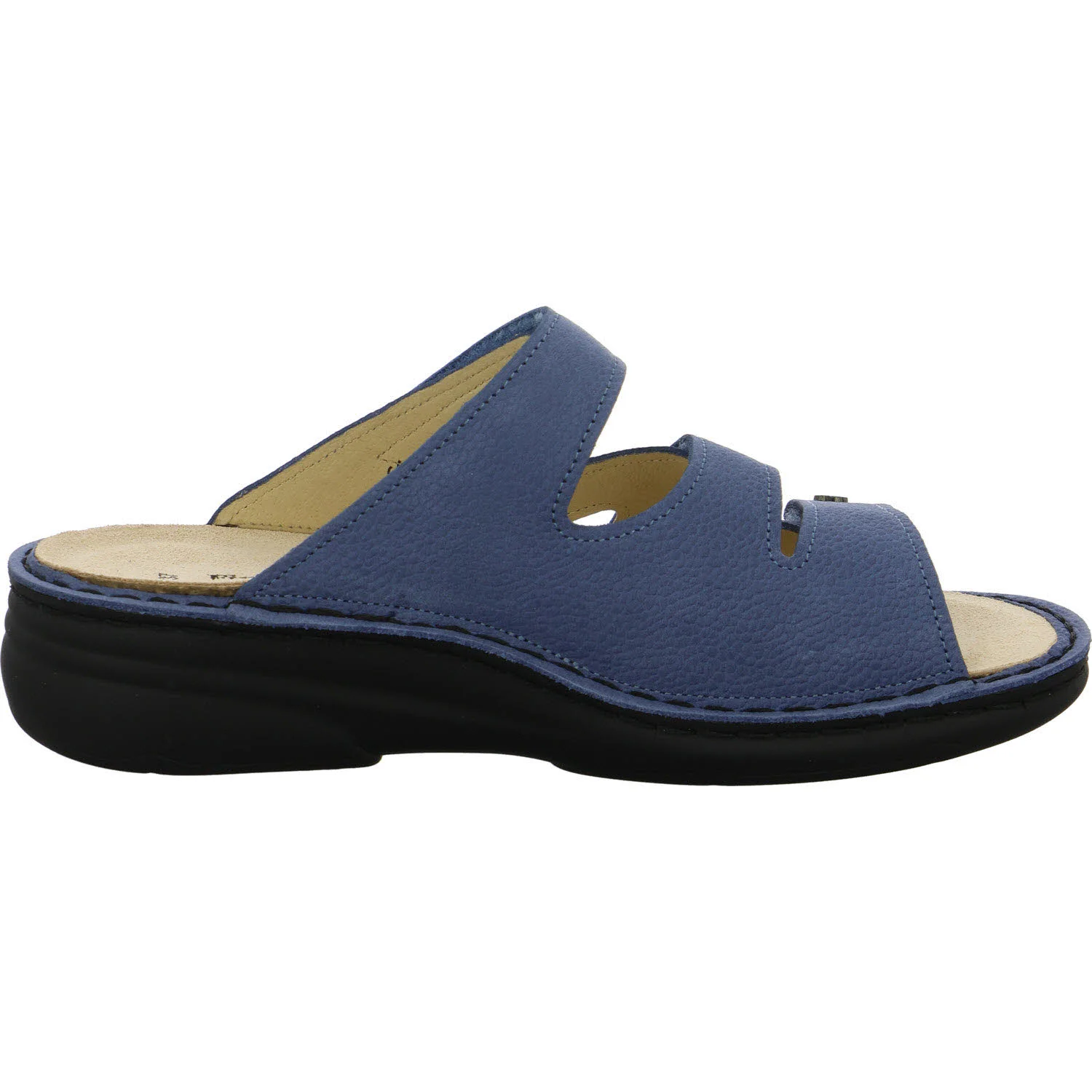 Finn Comfort Damen Pantoletten 02640-834124 Grenada jeans weit
