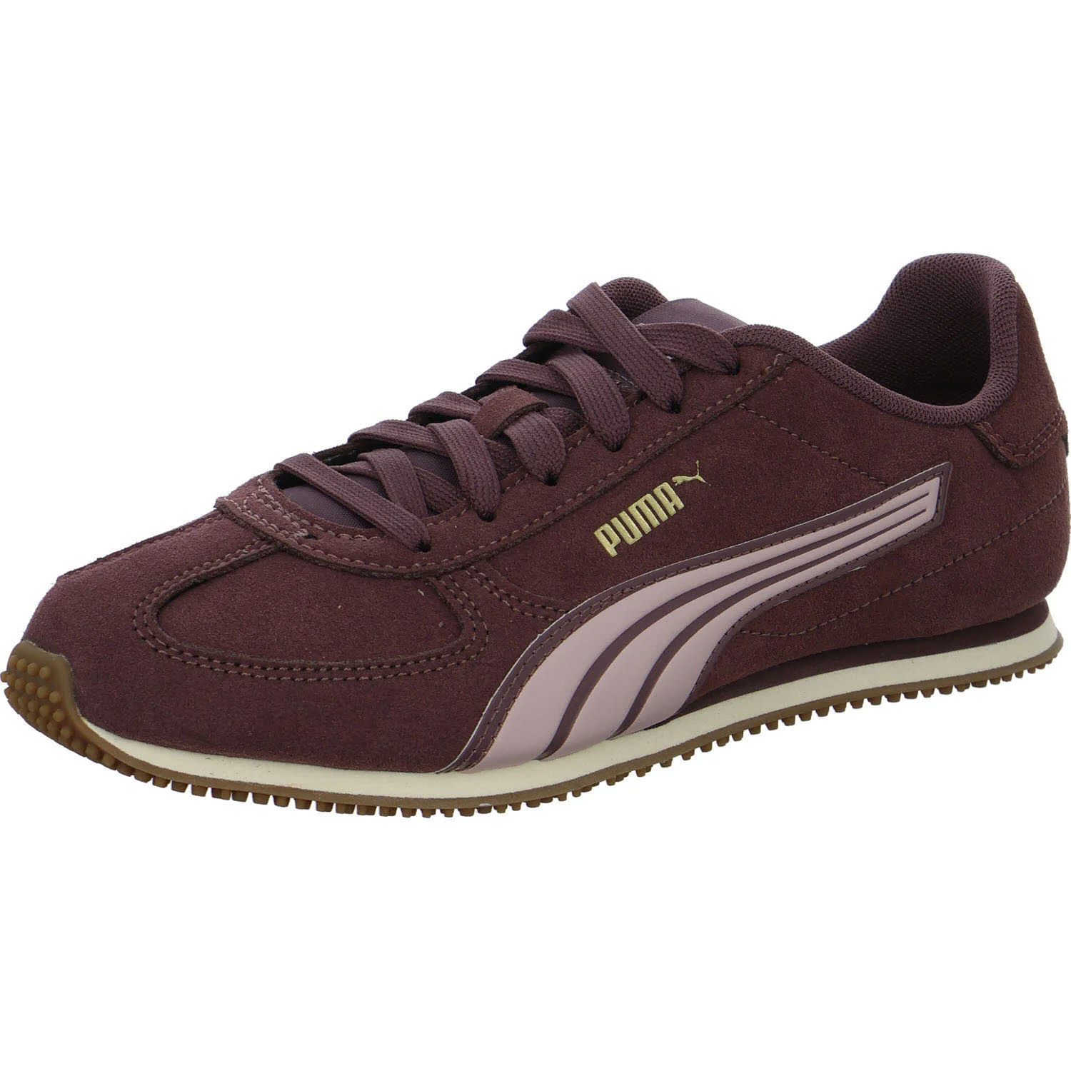 Puma Damen Schnürschuhe 407355 ST Track SD rich cocoa-misty pink normal