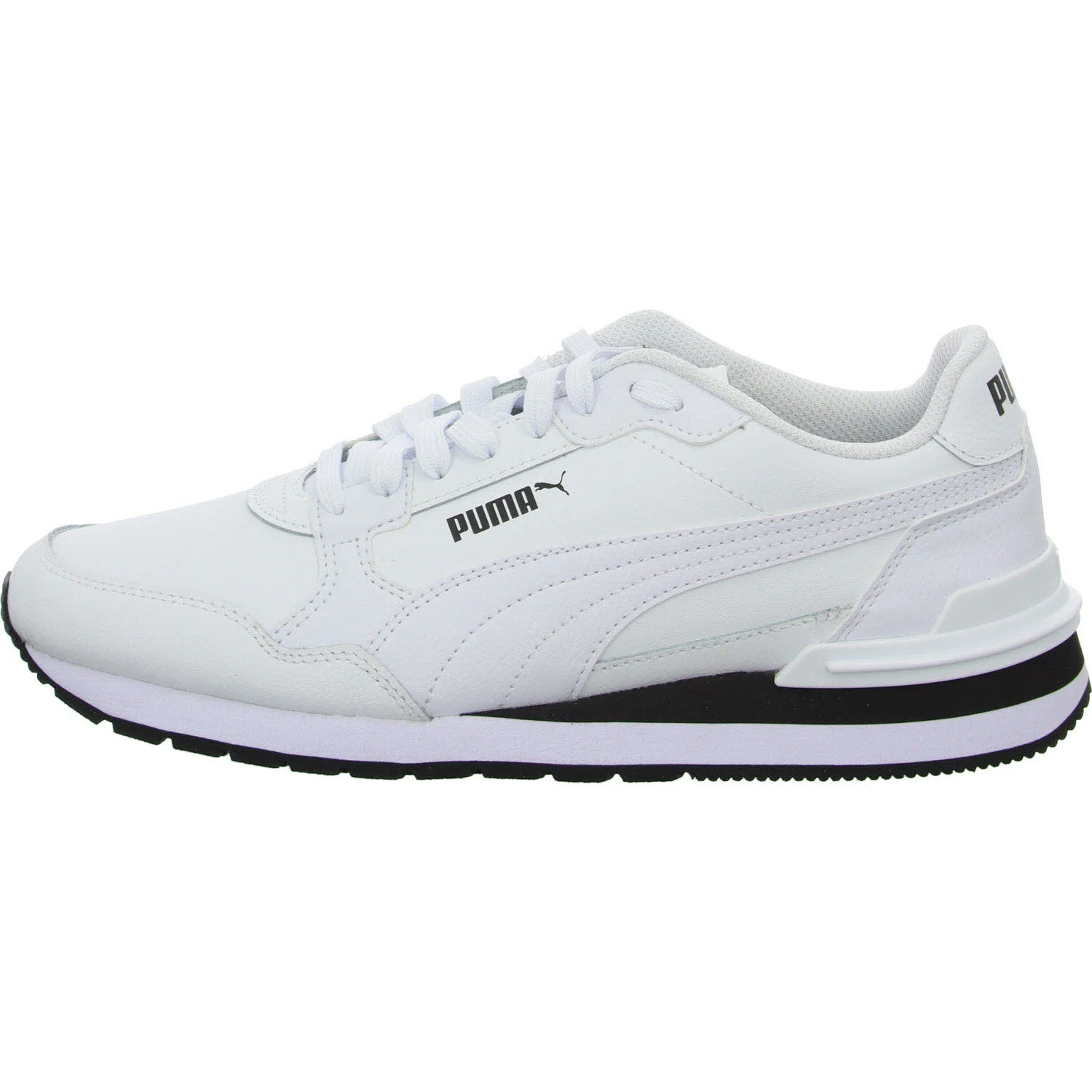 Puma Herren Schnürschuhe 399068/007 ST RUNNER V4 L PUMA WHITE-PUMA BLAC normal