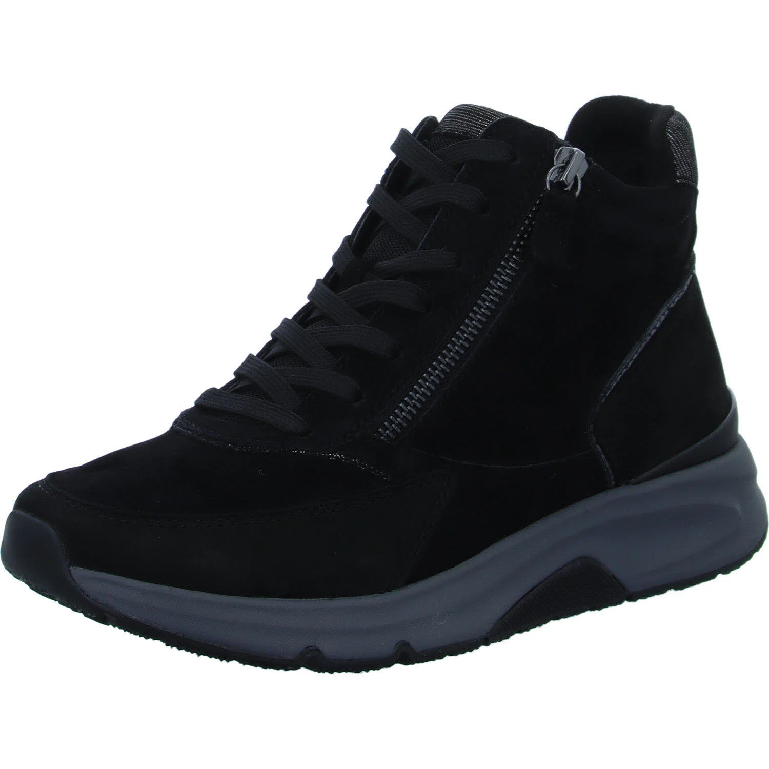 Element 2 von 8 (Bild) – Gabor Rollingsoft Damen Schnürstiefel 0803.02.002 0803.02 schwarz/anthrazit G (normal)