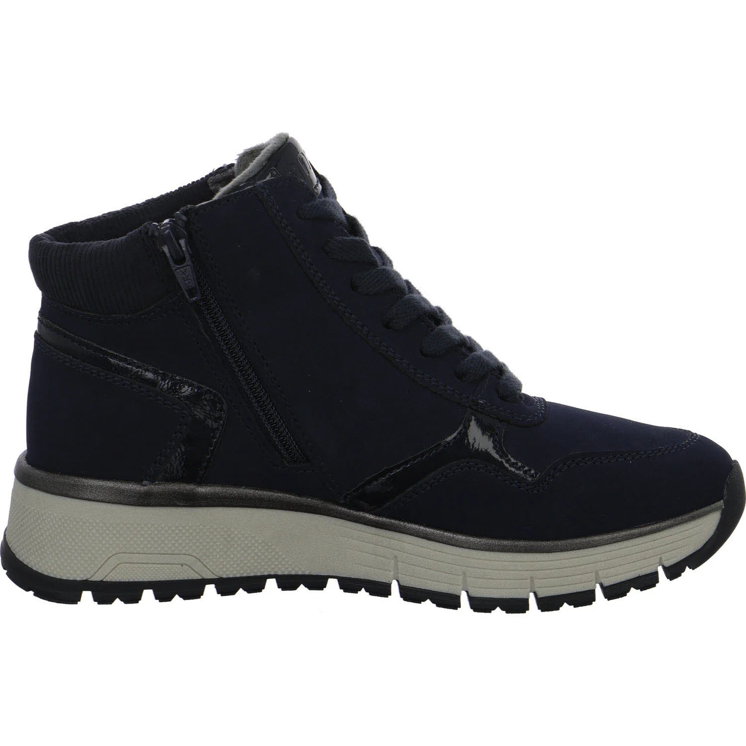 Element 7 von 8 (Bild) – Jana Damen Schnürstiefel 8-26268-45-805 8-26268-45 navy H (weit)