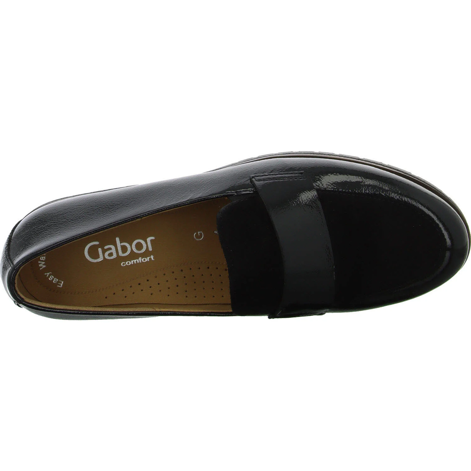 Gabor Damen Slipper 4005.01.002 4005.01 schwarz G (normal)