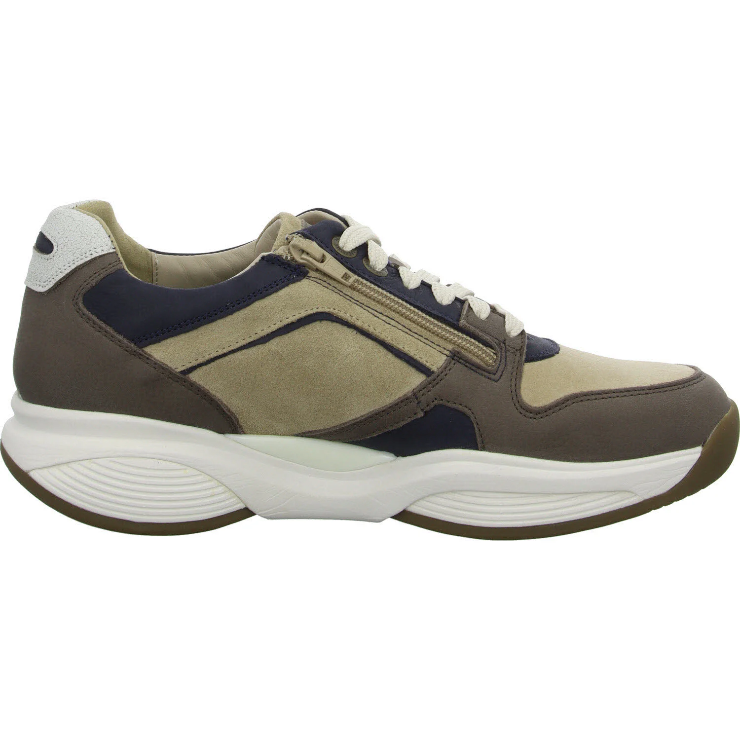 Xsensible Herren Schnürschuhe 32502.2/515-HX SWX29 dark taupe combi HX (weit)