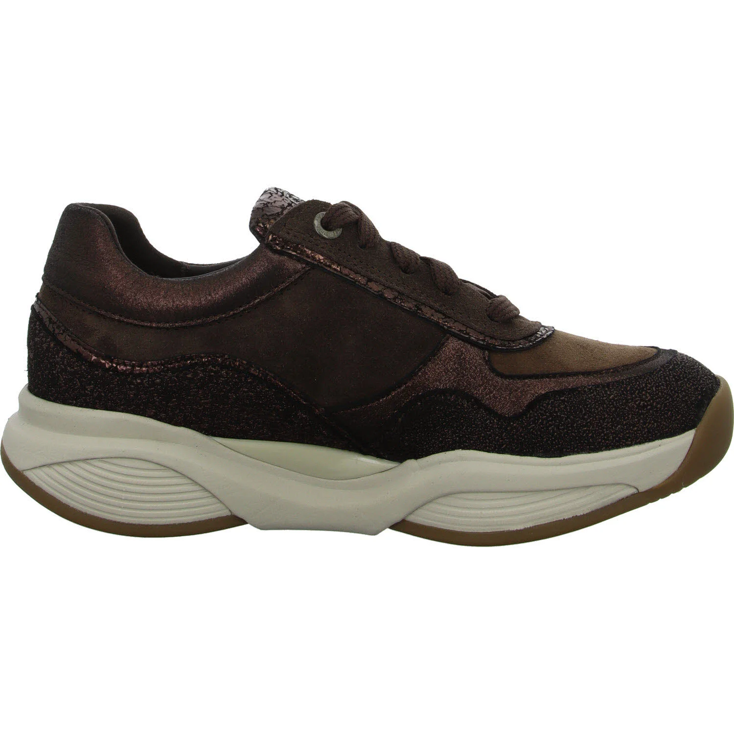 Xsensible Damen Schnürschuhe 30085.2/307-HX SWX11 dark brown HX (weit)