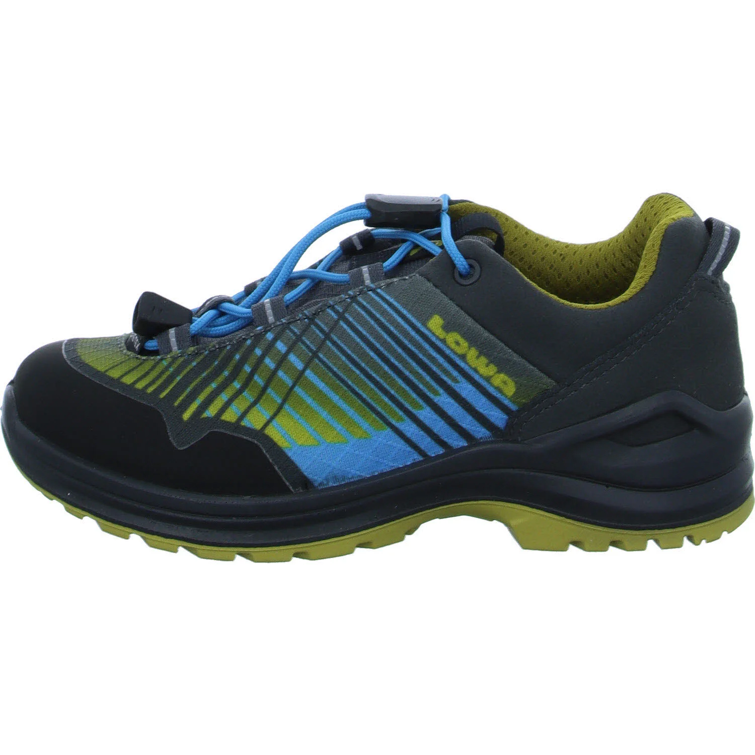 Element 6 von 8 (Bild) – Lowa Kinderschuh zum Schlupfen 641068/6984 Carezza GTX Lo Jr türkis/senf normal