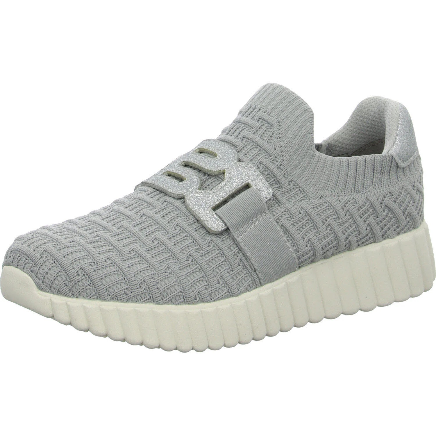 TT.Bagatt Damen Slipper D31AI6626969-1213 Carini light grey/silver normal