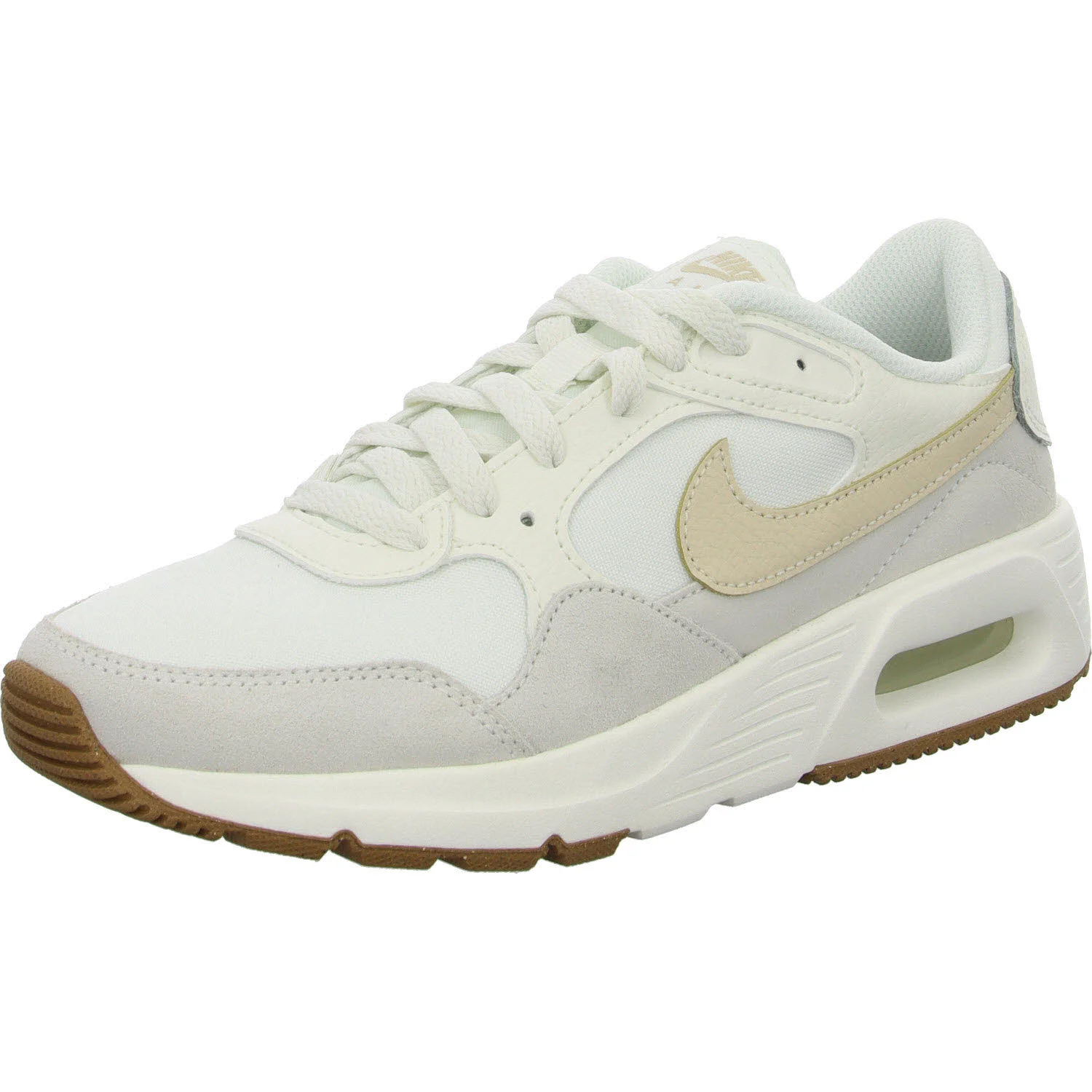Nike Damen Schnürschuhe CW4554/118 Nike Air Max SC Women"s Shoes sail/sanddrift-gum med brown normal