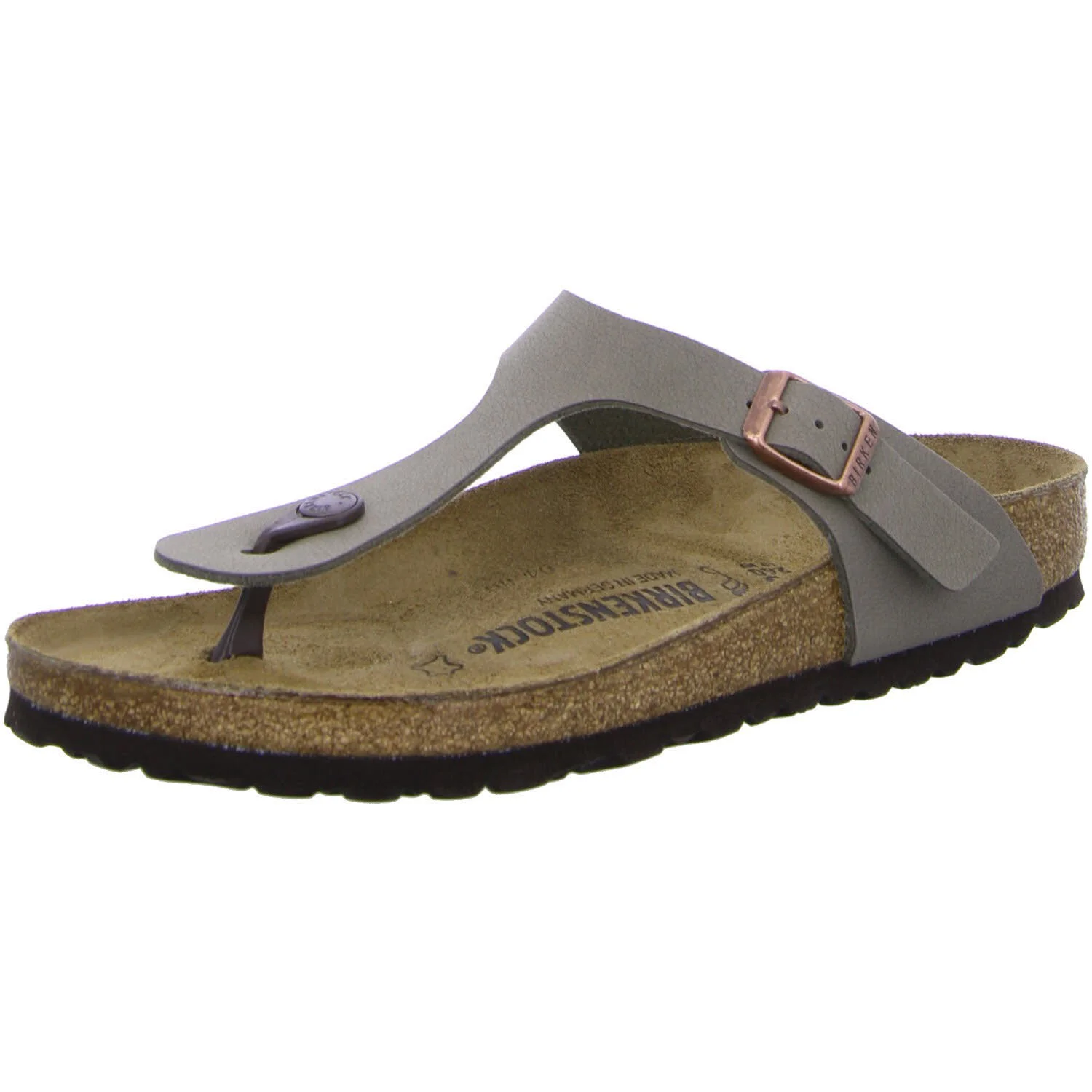 BIRKENSTOCK Pantoletten 43391 Gizeh stone normal