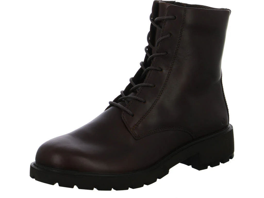 Ecco Damen Schnürstiefel 231303/01667 Metropole Vienna W potting soil normal