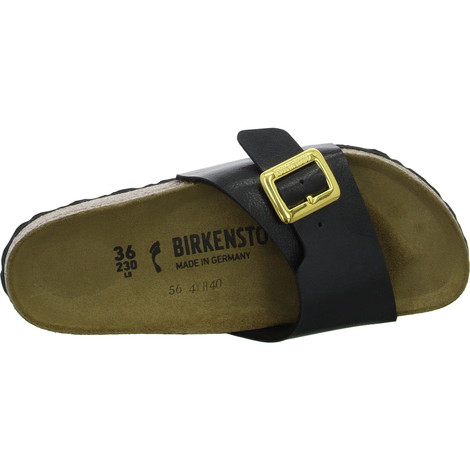 Element 8 von 8 (Bild) – BIRKENSTOCK Pantoletten 1029481 Catalina Cushion Buckle graceful licorice schmal