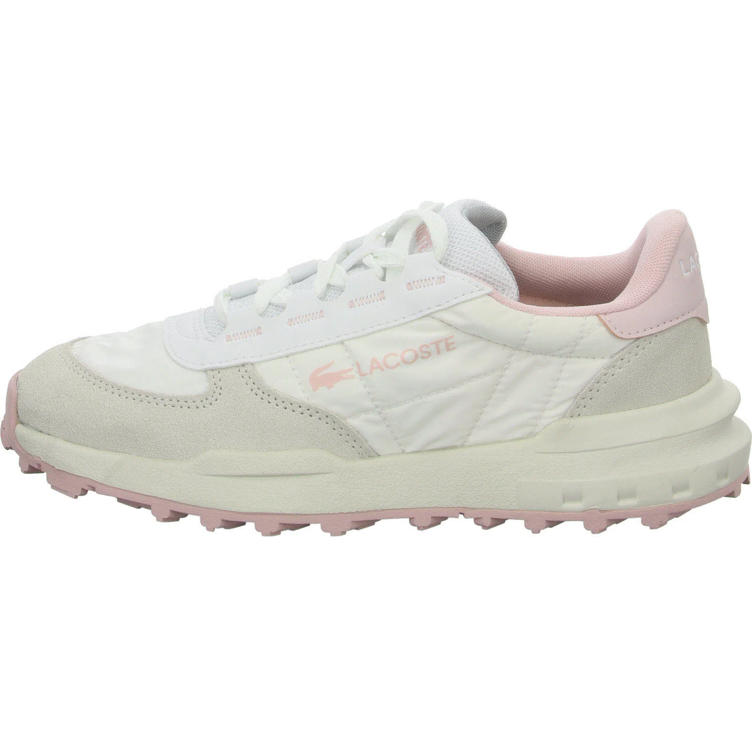 Lacoste Damen Schnürschuhe 50SFA0085_1Y9 Women's Elite Active Evo Sneakers white/lite pink normal