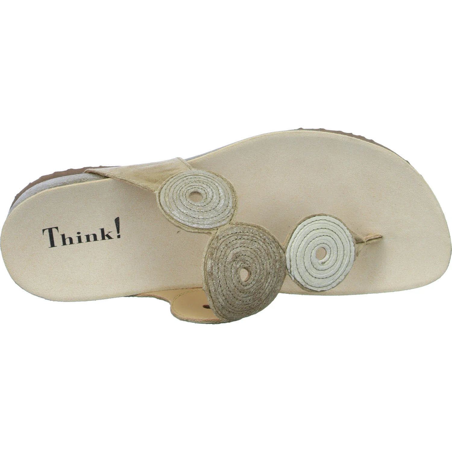 Element 8 von 8 (Bild) – Think Damen Pantoletten 3-000372-4000 JULIA nude/kombi F 1/2 (normal)