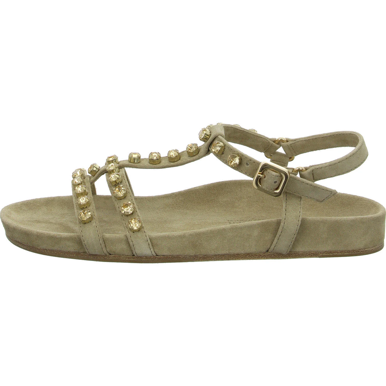 Kennel & Schmenger Damen Sandalen 111120-0120-2250 Love nuts/beige/gold normal