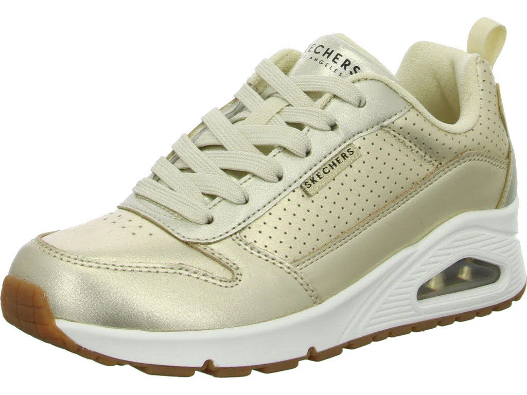 Element 1 von 8 (Bild) – Skechers Damen Schnürschuhe 177109 CHMP Uno - Metallixs champagne normal