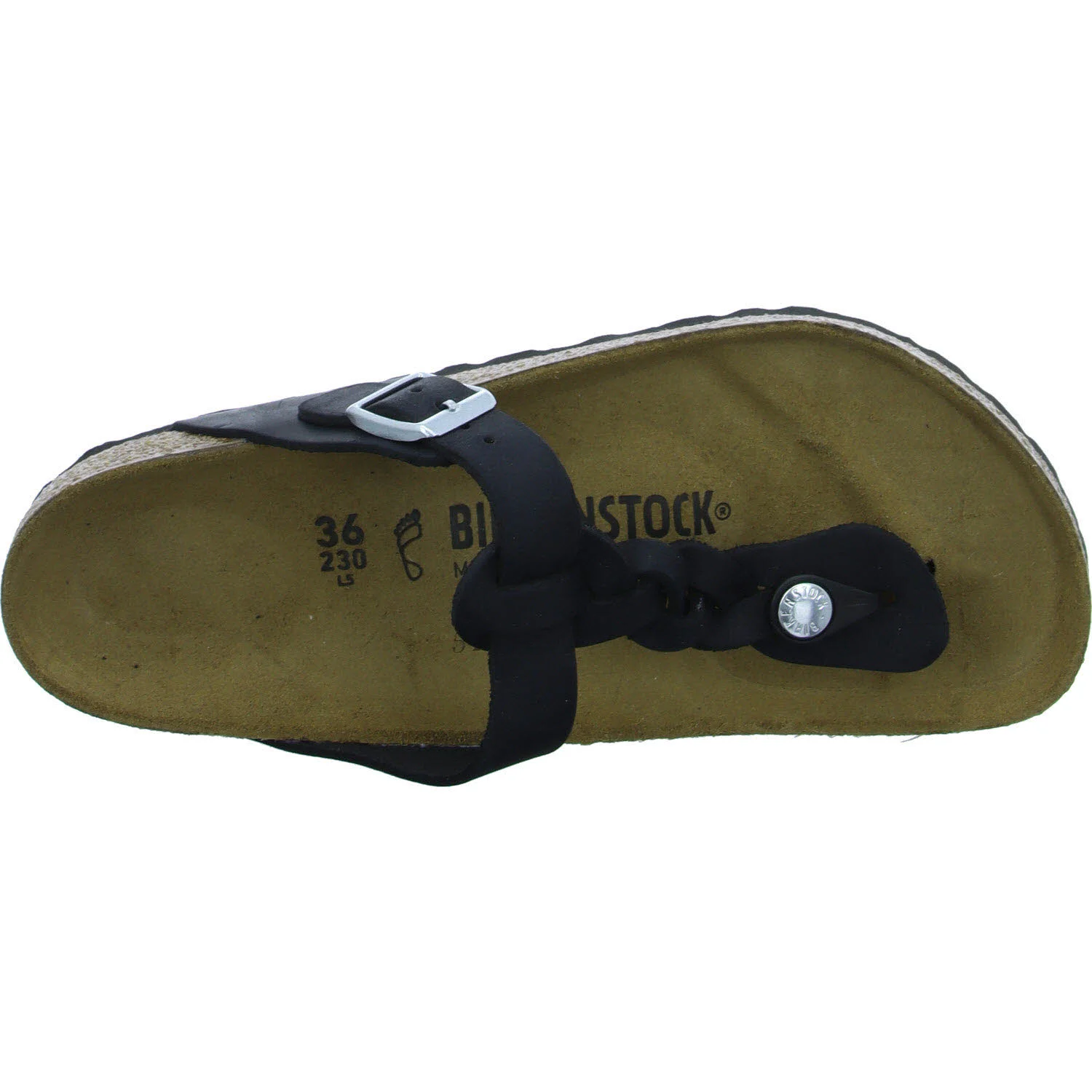 Element 8 von 8 (Bild) – BIRKENSTOCK Pantoletten 1021349 Gizeh Braided schwarz normal