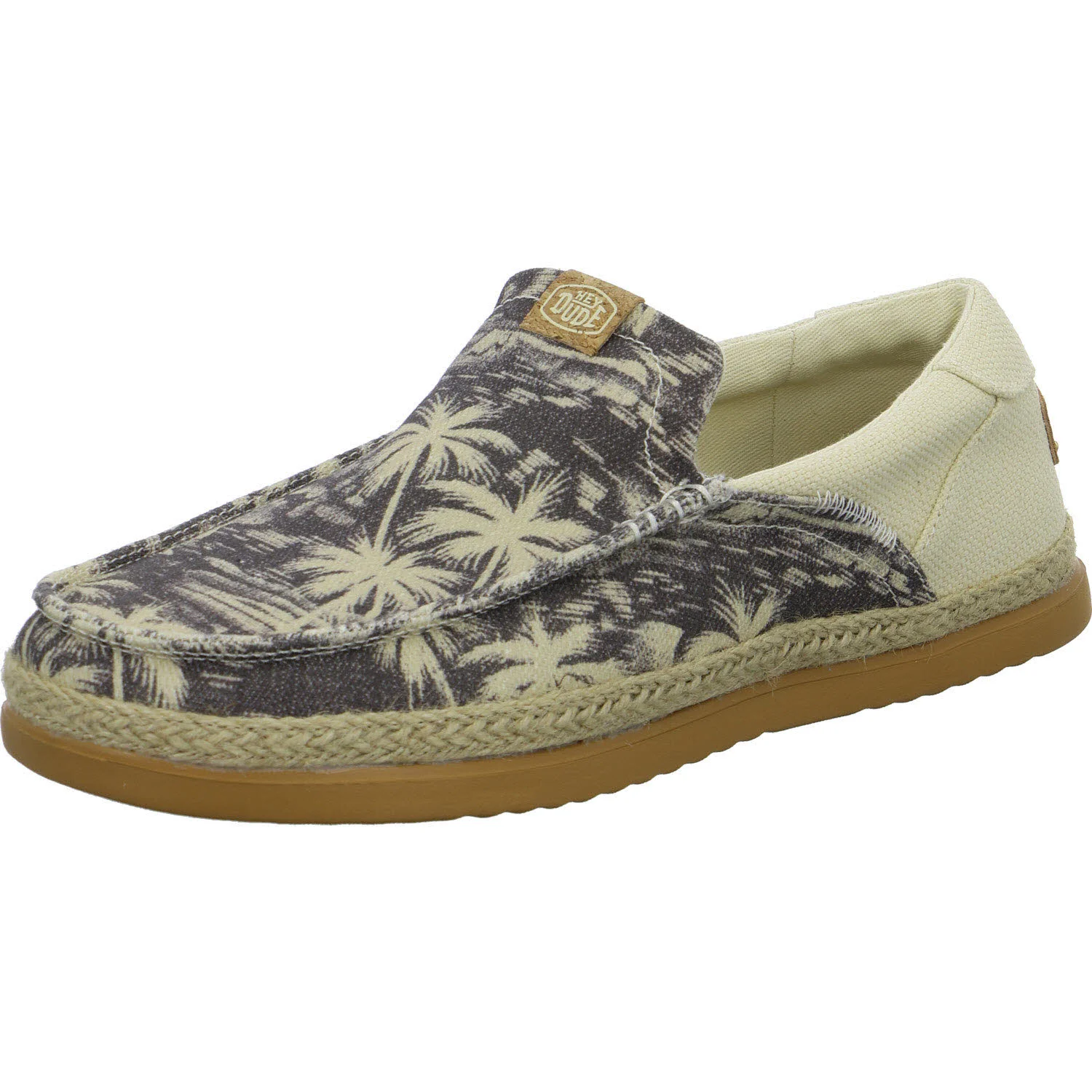 heydude Herren Slipper HD45174-1XM Harbor Lo Loafer Espadrille bone white/multi weit