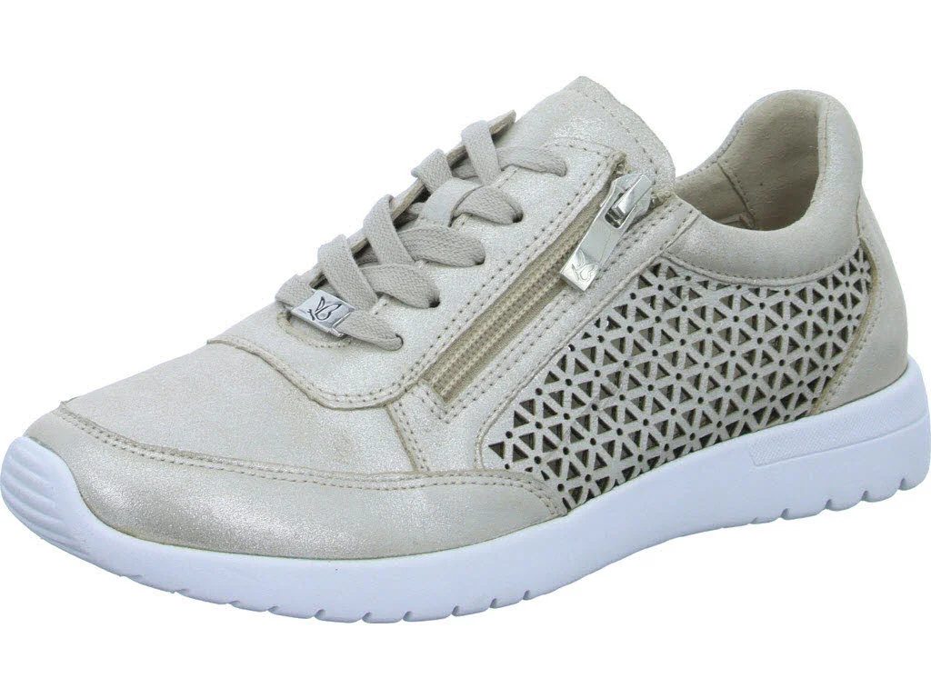 Caprice Damen Schnürschuhe 9-23550-42-341 9-23550-42 taupe metallic G (normal)