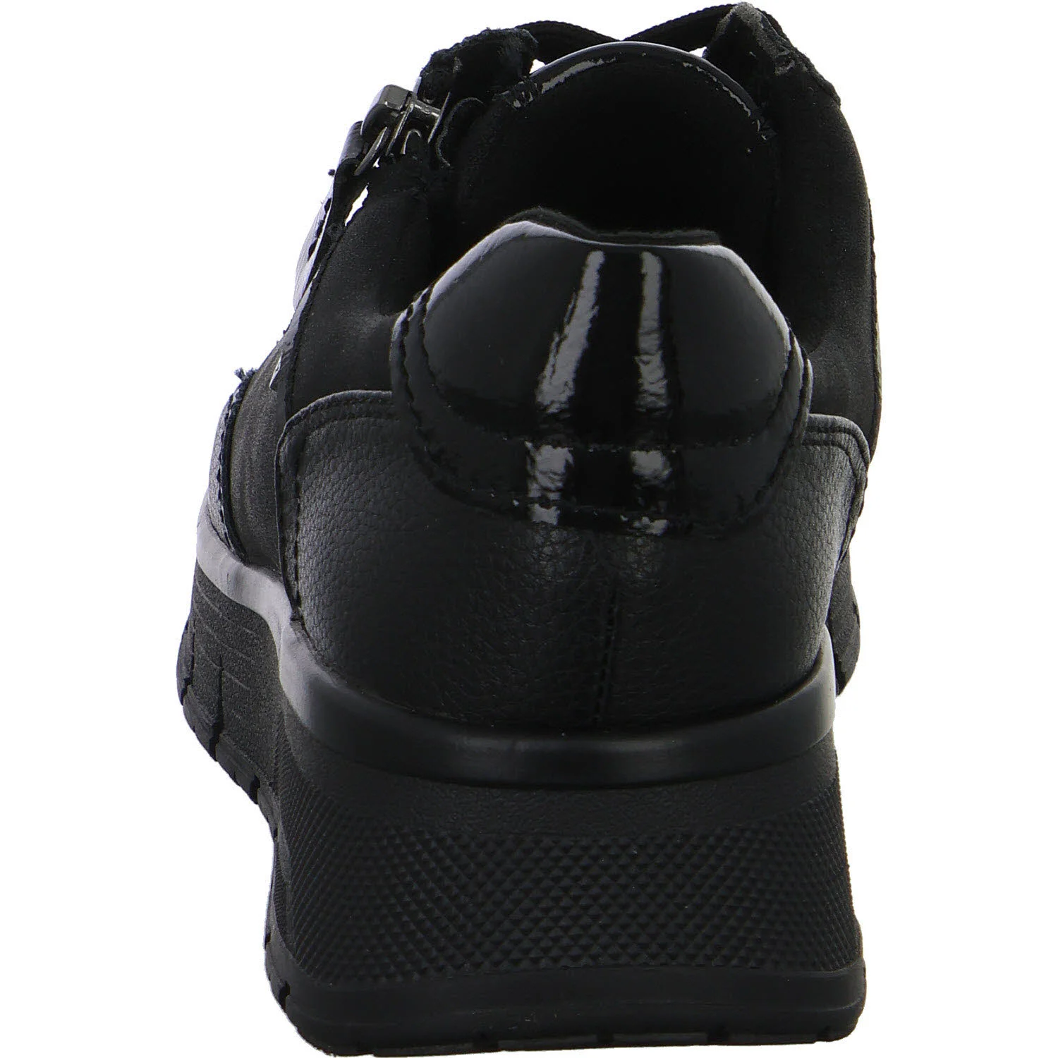 Jana Damen Schnürschuhe 8-23762-45-007 8-23762-45 black uni H (weit)