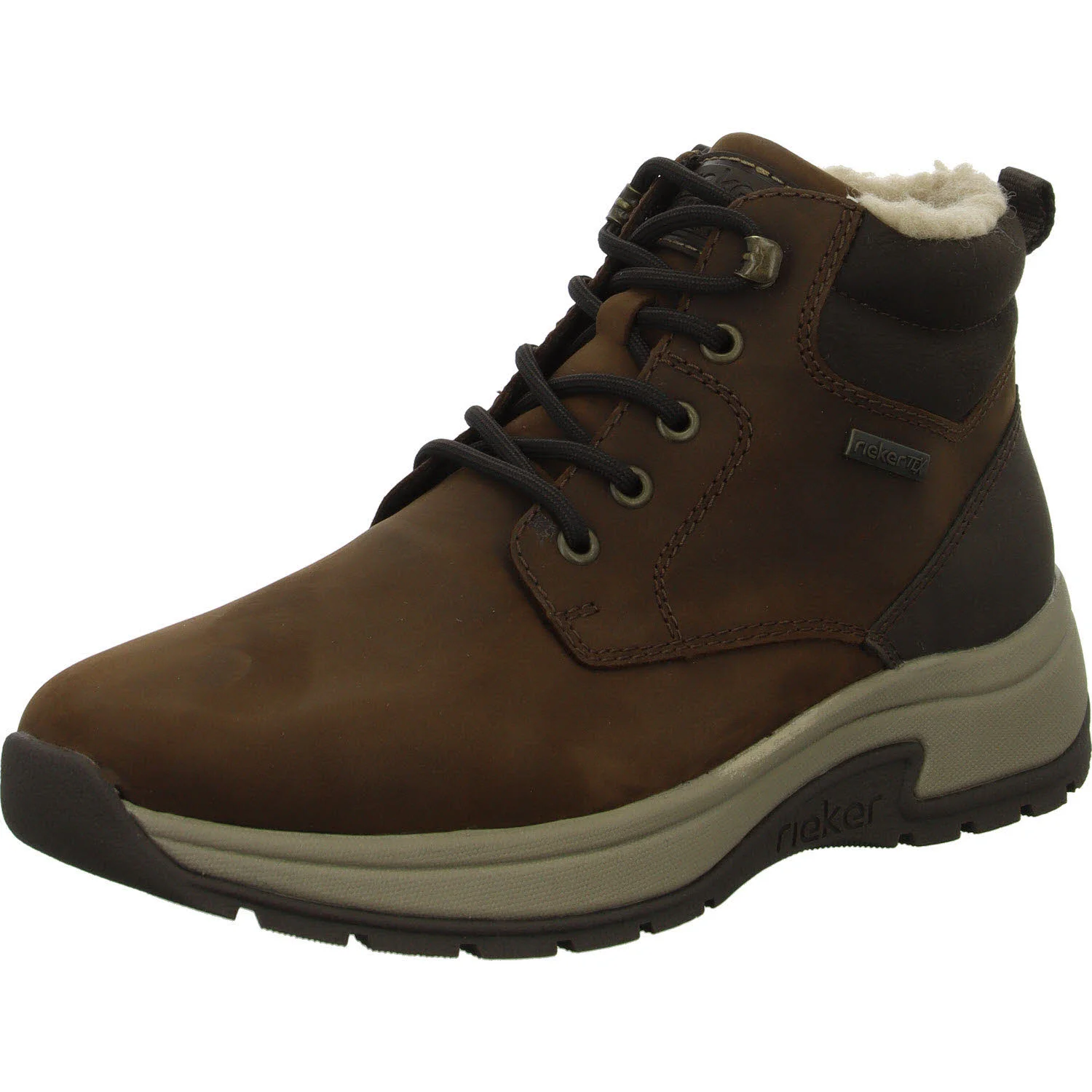 Element 2 von 8 (Bild) – Rieker Herren Schnürstiefel warm 11004-22 11004 noce/moro/braun H (extra weit)