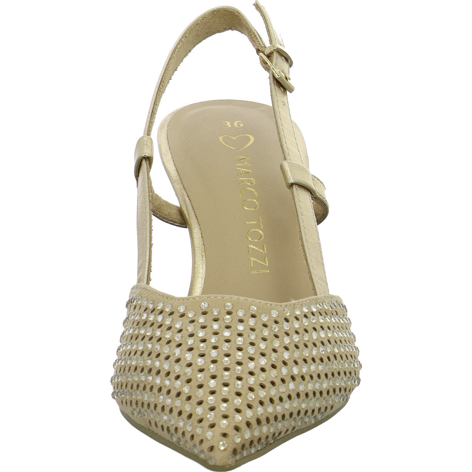 Marco Tozzi Damen Sling 2-29667-46/940 2-29667-46 gold normal