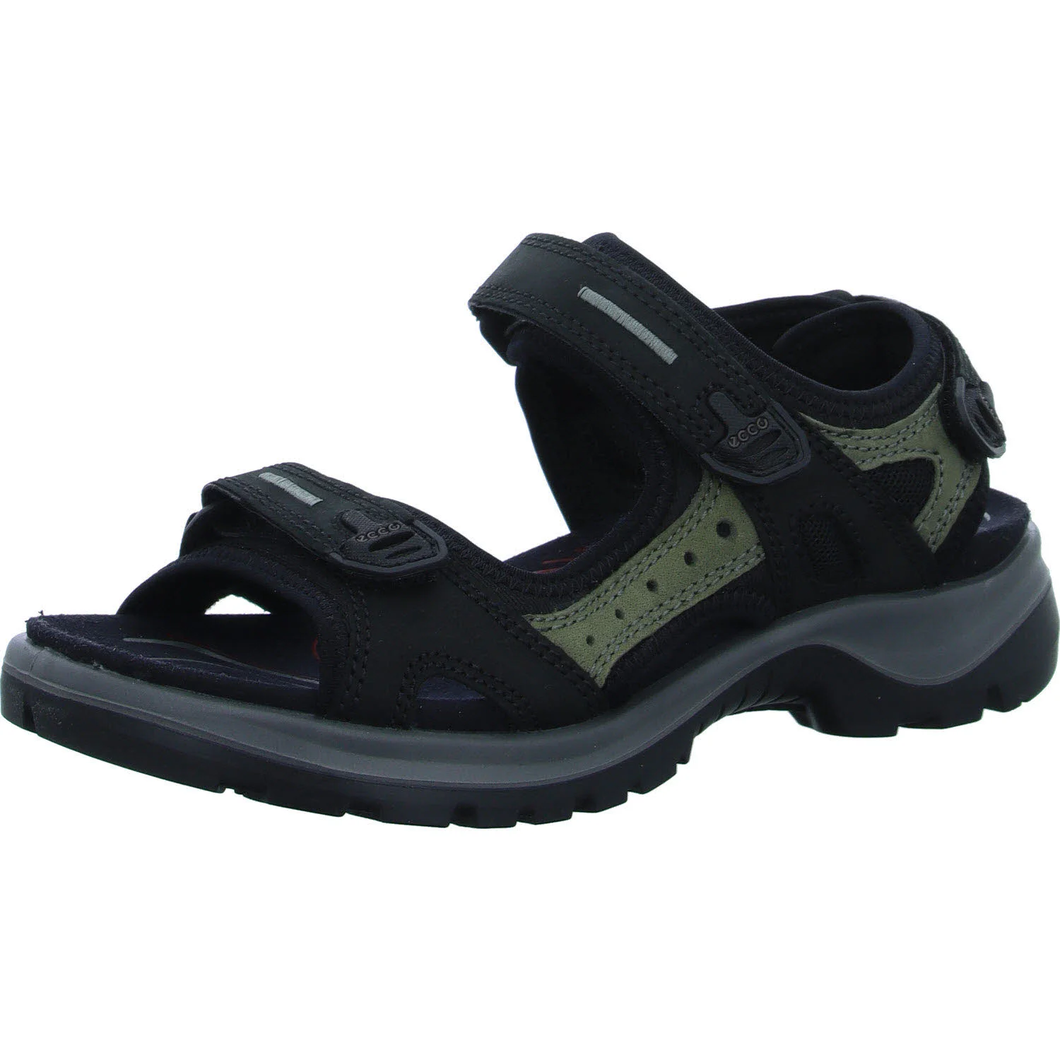 Element 2 von 8 (Bild) – Ecco Damen Sandalen 069563/50034 Offroad black/mole/black normal