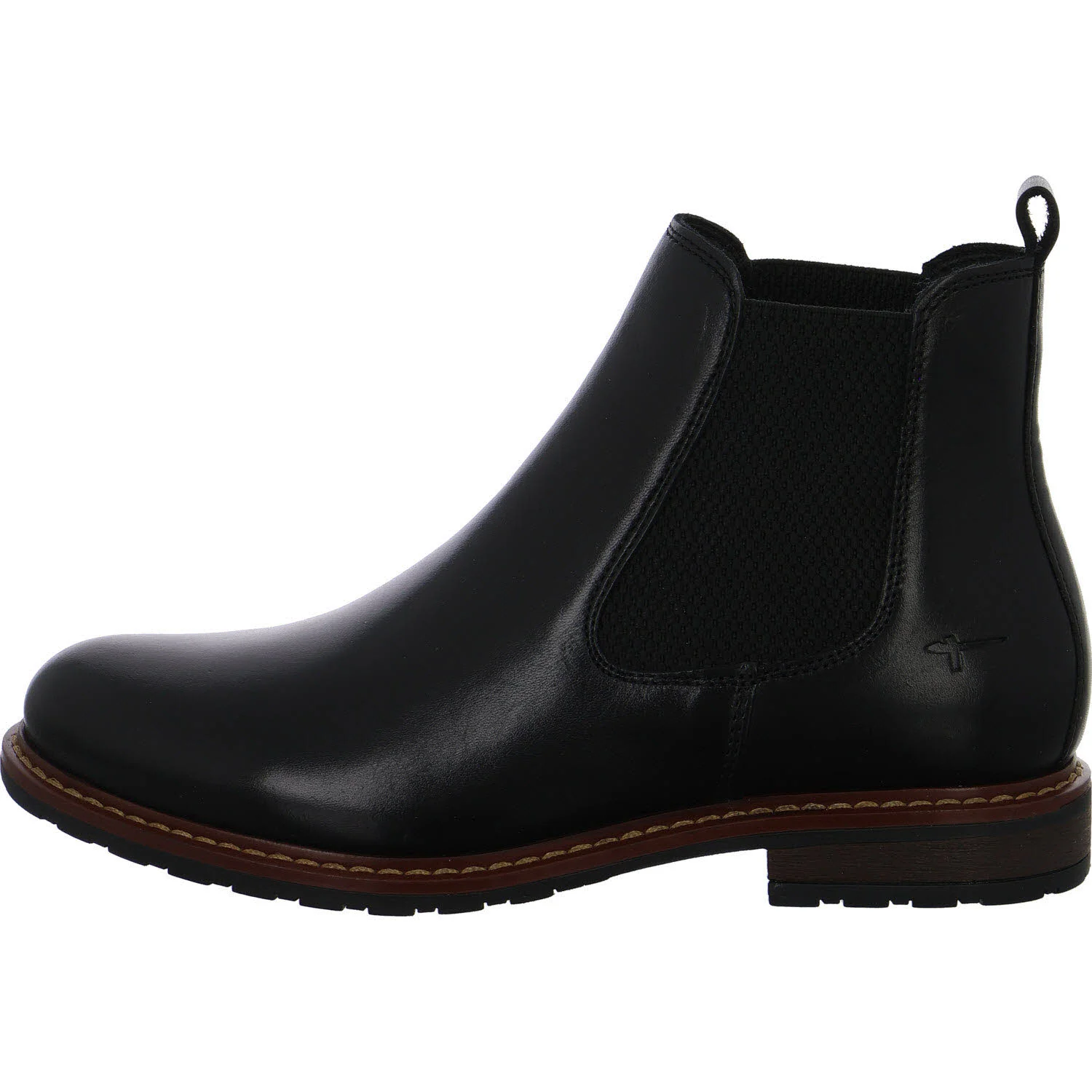 Element 6 von 8 (Bild) – Tamaris Damen Stiefeletten 1-25056-41/003 1-25056-41 black leather normal