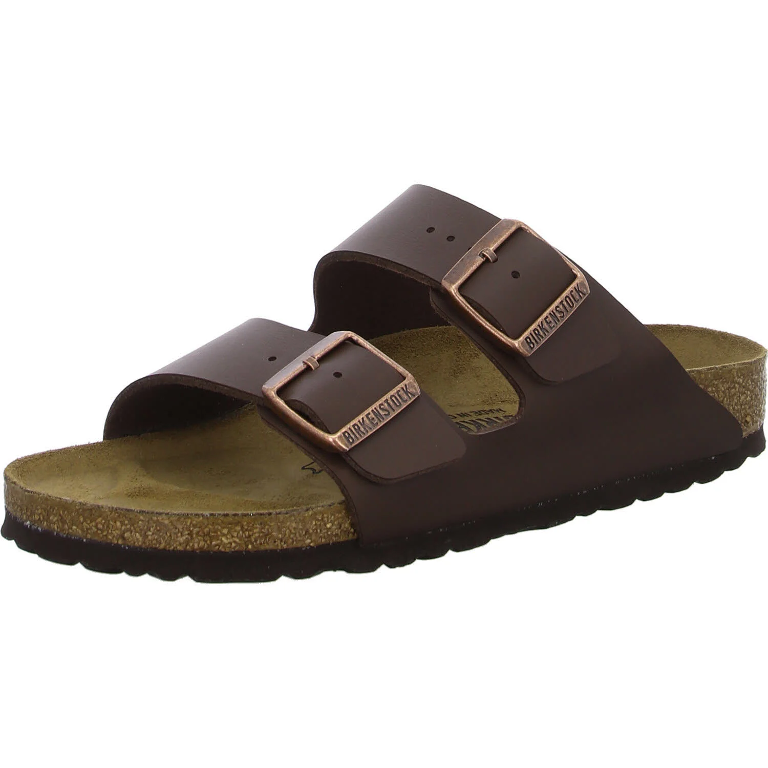 Element 2 von 7 (Bild) – BIRKENSTOCK Pantoletten 51703 Arizona dark brown schmal