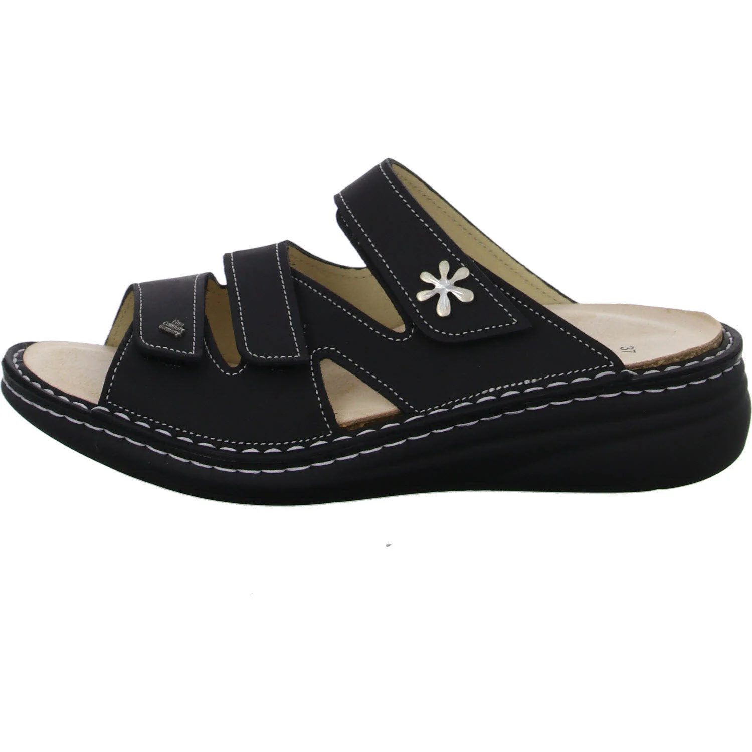 Element 6 von 8 (Bild) – Finn Comfort Damen Pantoletten 02640-723393 Grenada black weit