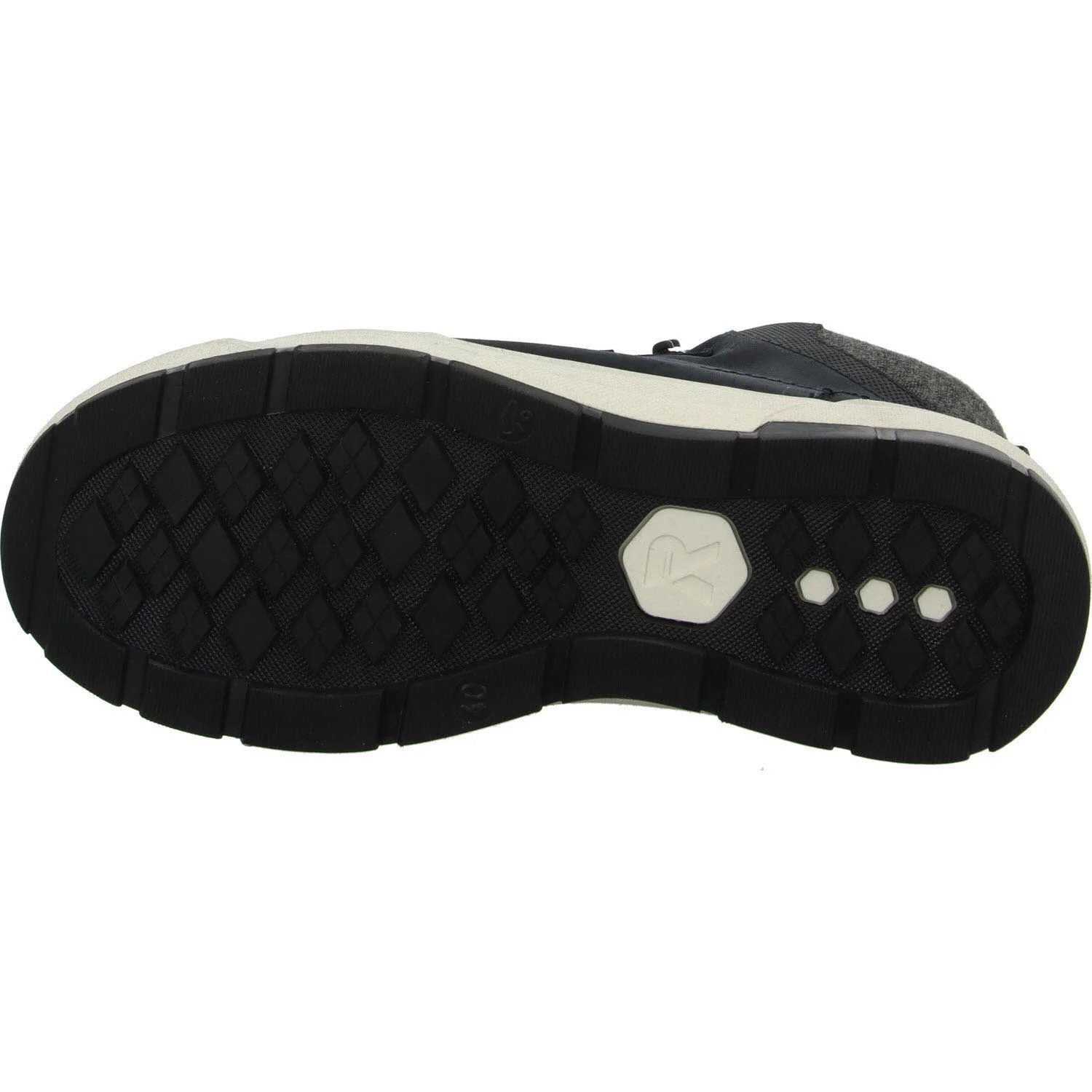 Element 5 von 8 (Bild) – Rieker Herren Schnürstiefel warm U0074-14 U0074 pazifik/pazifik/anthrazit G 1/2 (weit)