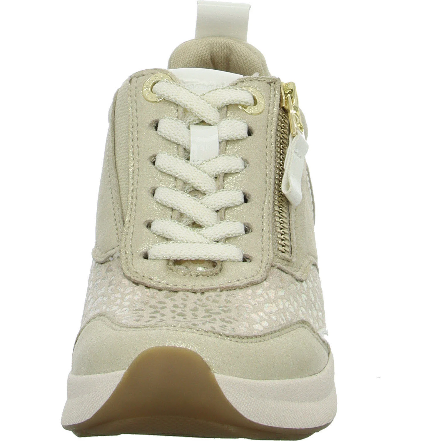 Tamaris Comfort Damen Schnürschuhe 8-83714-43/404 8-83714-43 beige glam weit