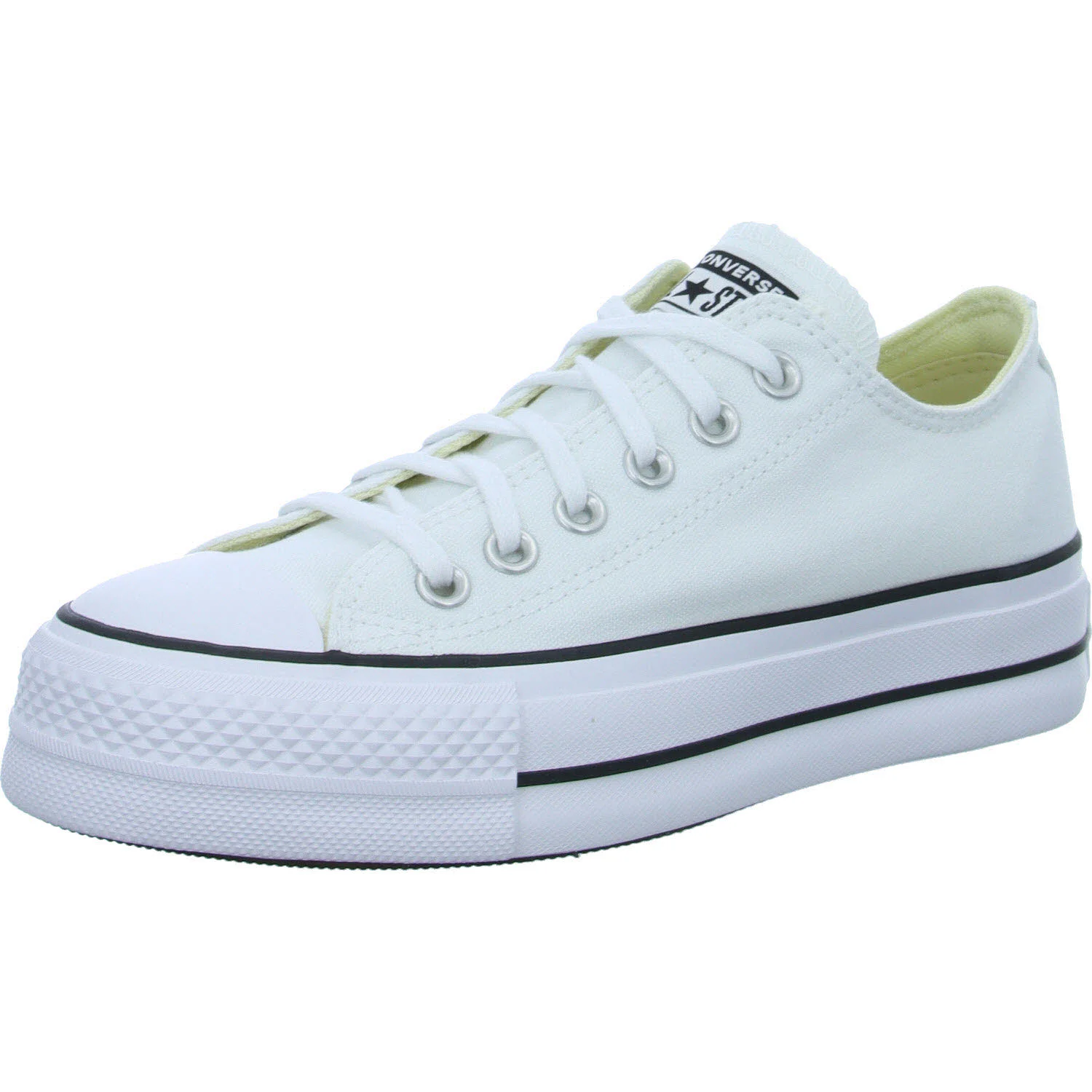 Converse Damen Schnürschuhe 560251C/102 CTAS Lift OX optical white normal