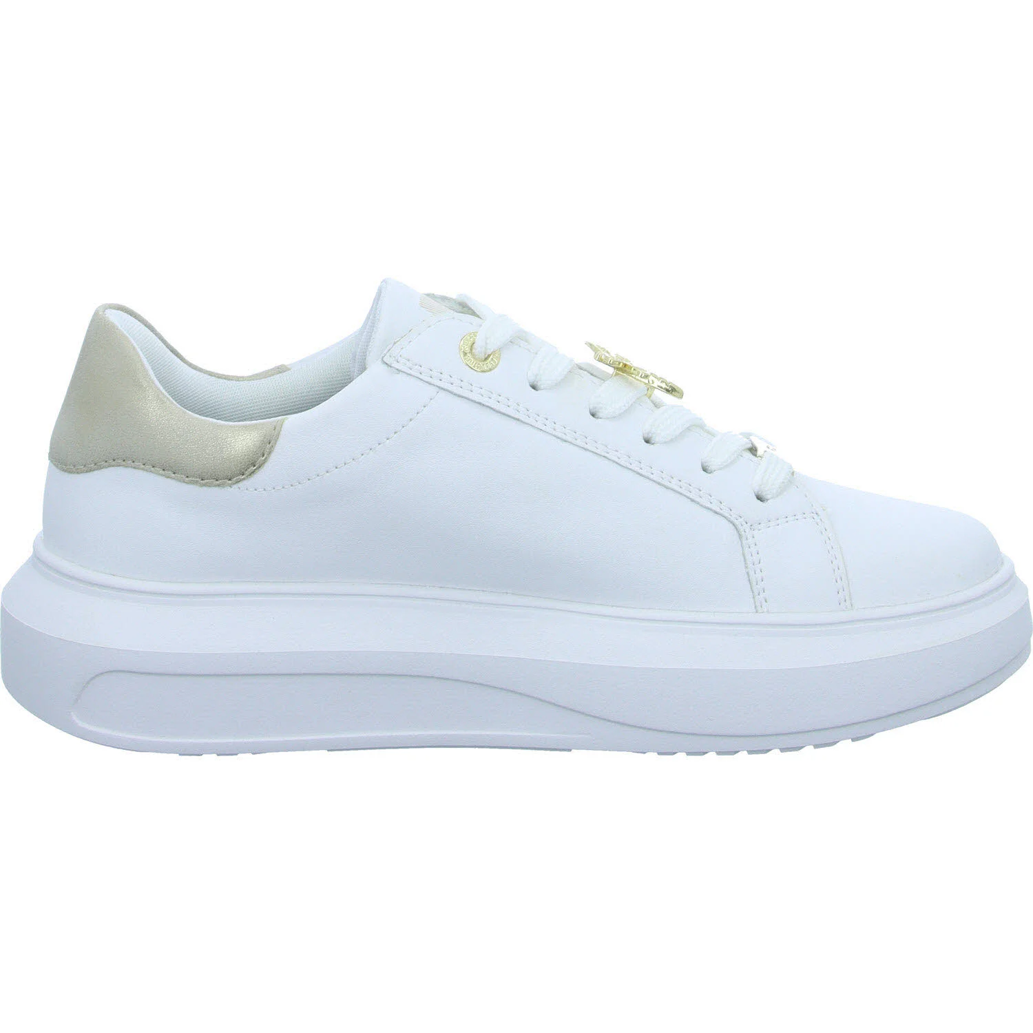 Element 7 von 8 (Bild) – Rieker Damen Schnürschuhe W1202-82 W1202 weiss/muschel/gold-silber F 1/2 (normal)