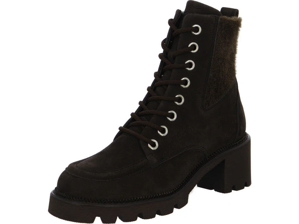 Paul Green Damen Schnürstiefel 8269-030 8269 mocca normal