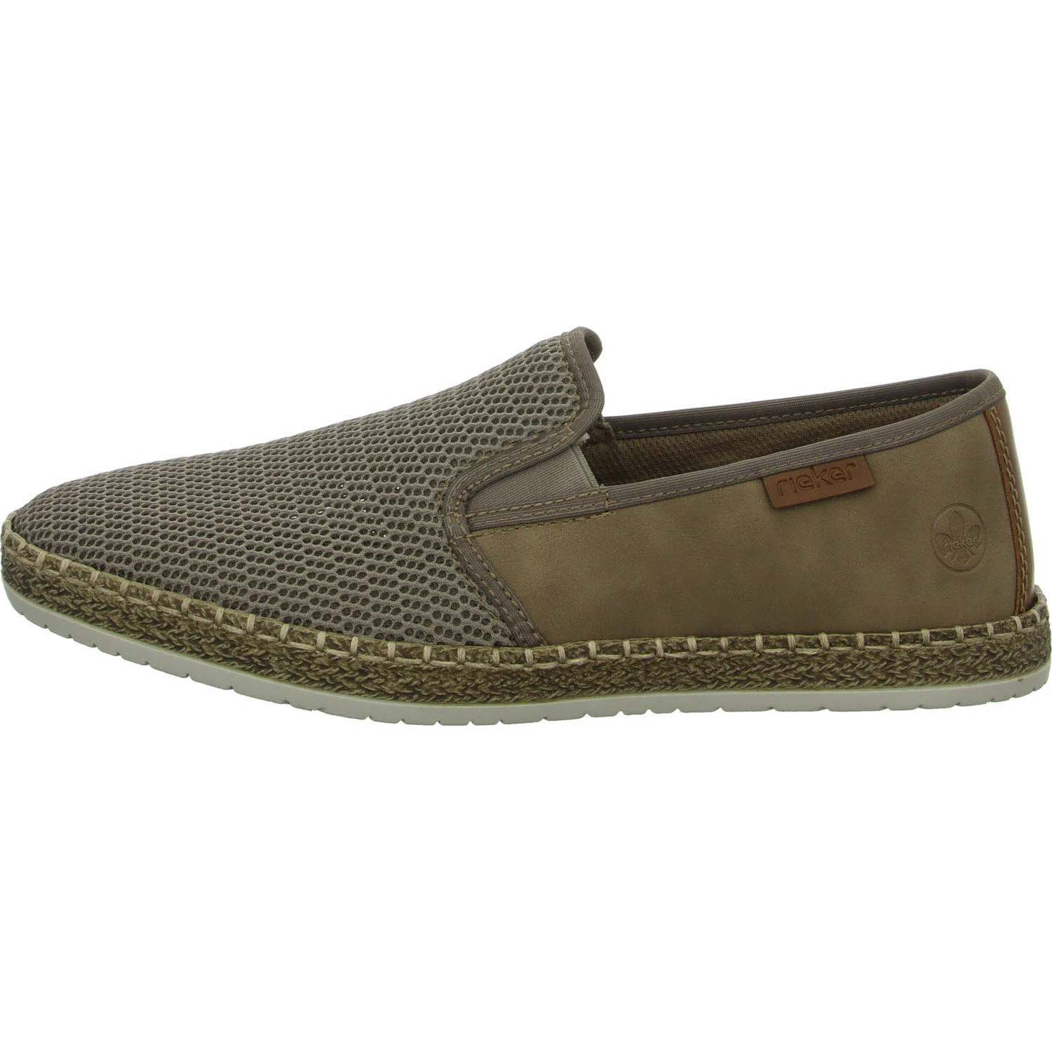 Rieker Herren Slipper B5265-65 B5265 kiesel/fango/amarett G 1/2 (weit)