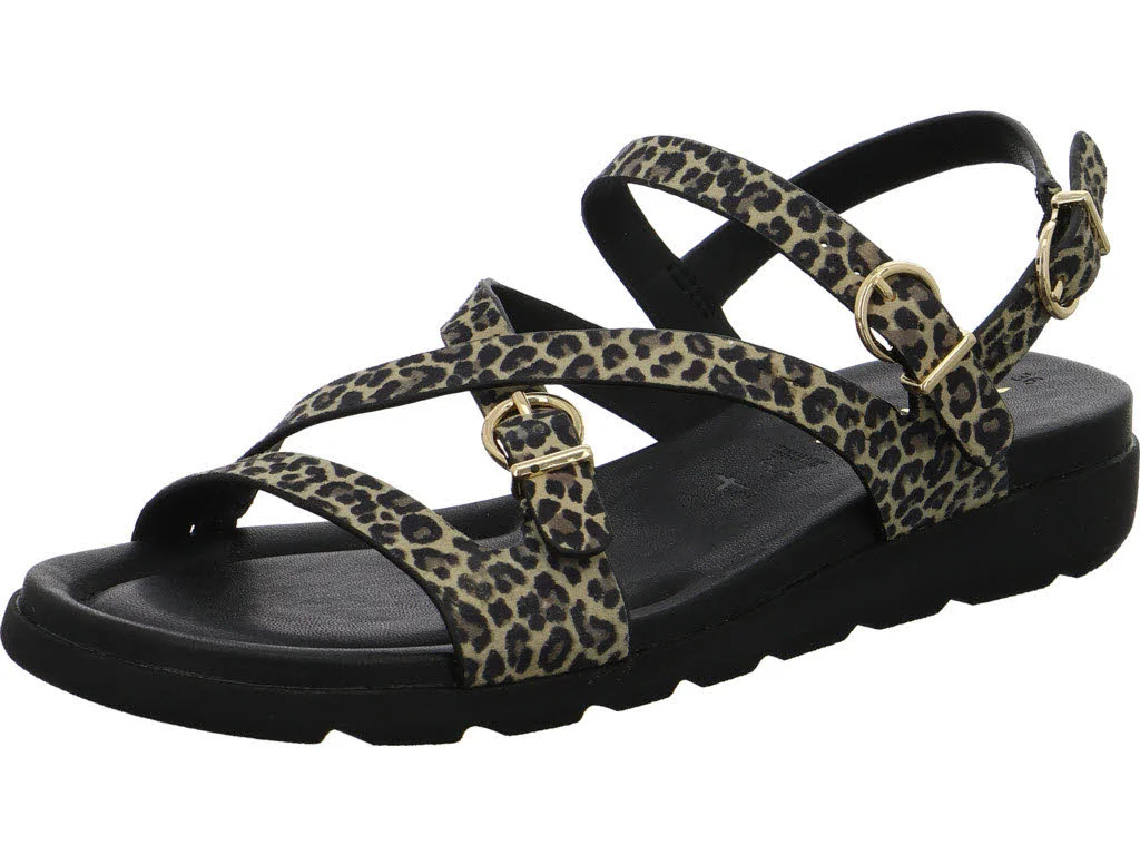 Tamaris Damen Sandalen 1-28231-46/360 1-28231-46 leopard normal