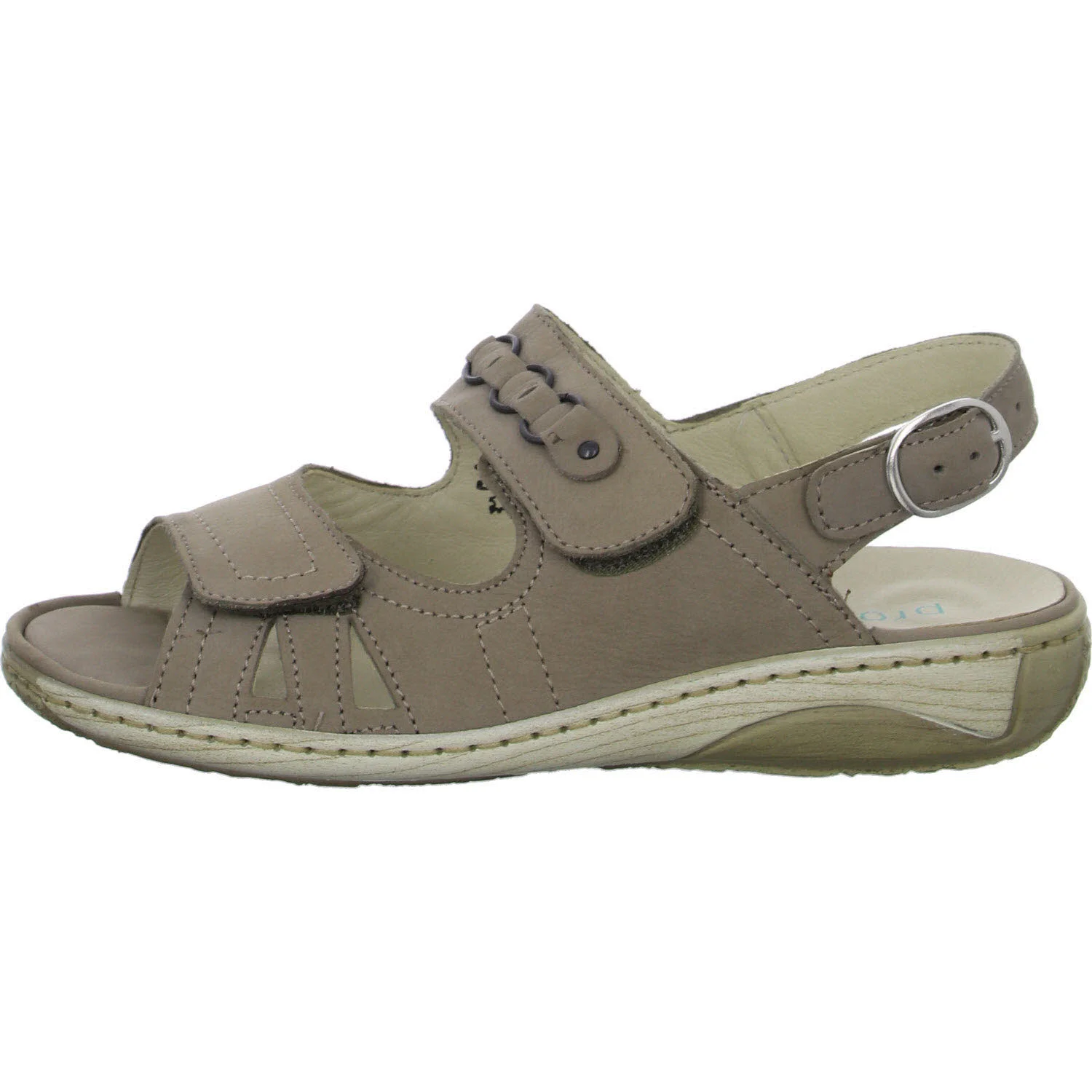 Element 6 von 8 (Bild) – Waldläufer Damen Sandalen 210004-191/060 Garda beige G (normal)