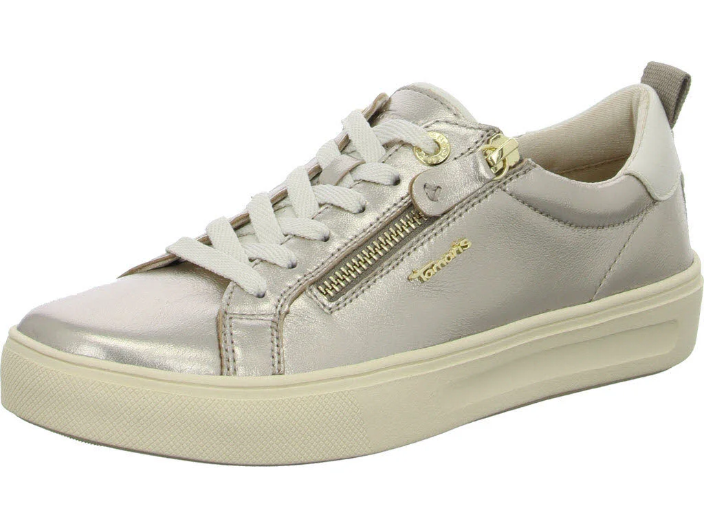 Tamaris Comfort Damen Schnürschuhe 8-83707-42/909 8-83707-42 lt gold weit