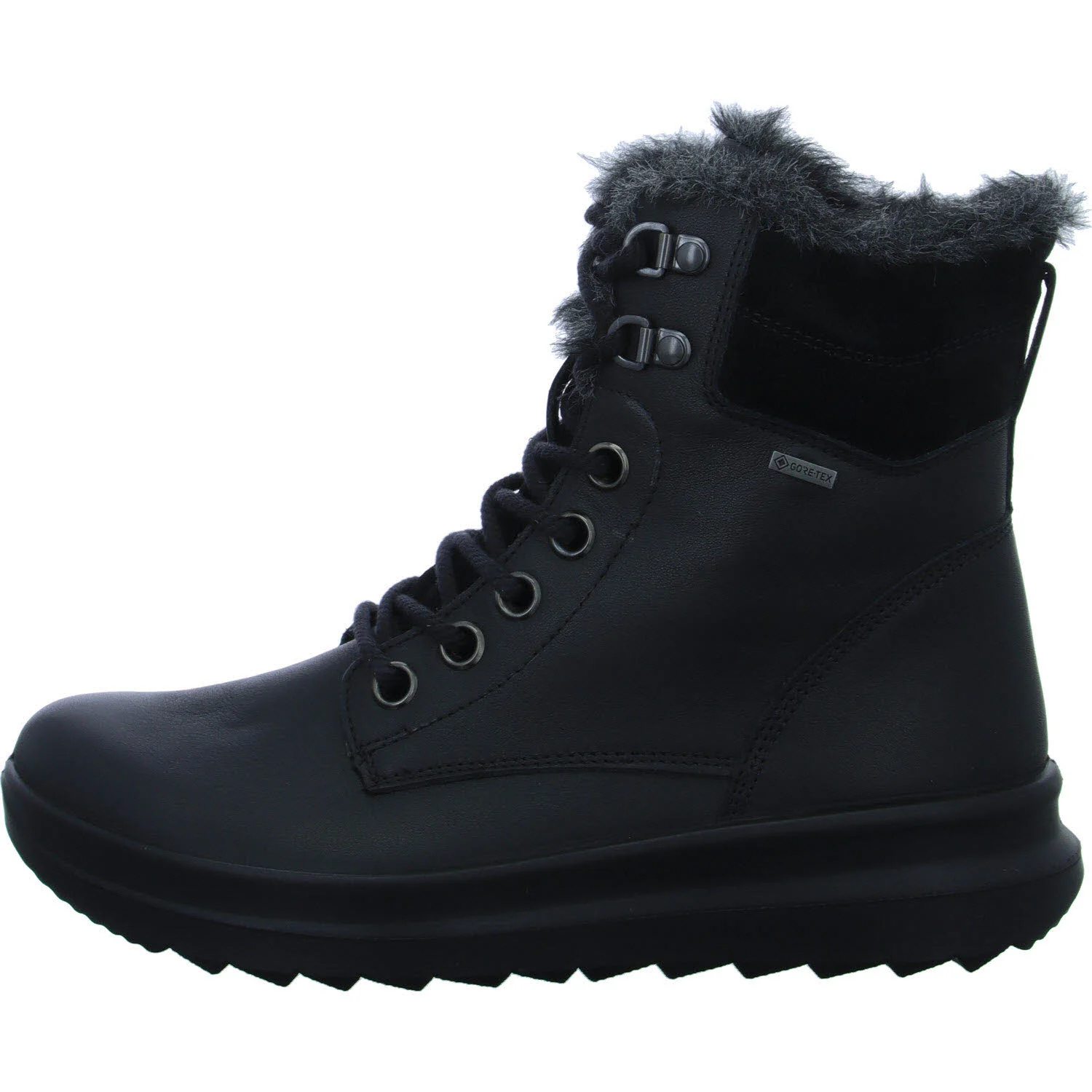 Element 6 von 8 (Bild) – Legero Damen Schnürstiefel warm 2-000351-0100 Dreamer schwarz (schwarz) H (weit)