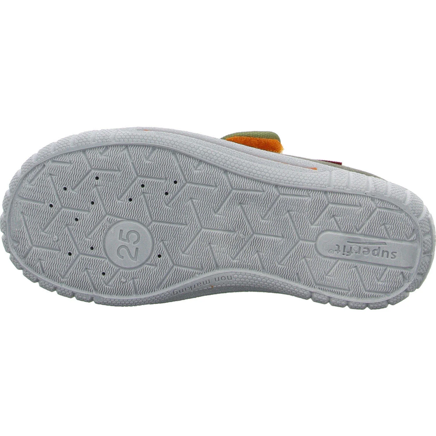Superfit Kinder Hausschuhe 1-800271-7010 Bill grün/grau WMS mittel