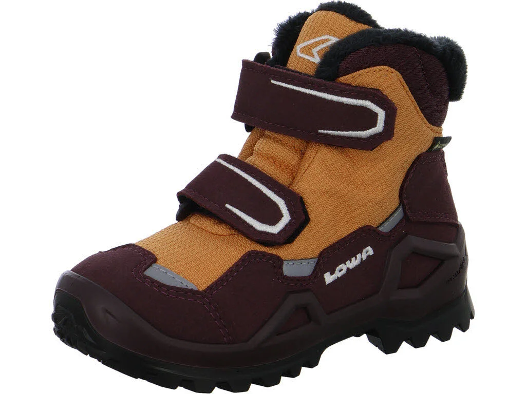 Lowa Kinder Winterstiefel 641742/3708 Milo Evo GTX Mid Jr bordeaux/ton normal