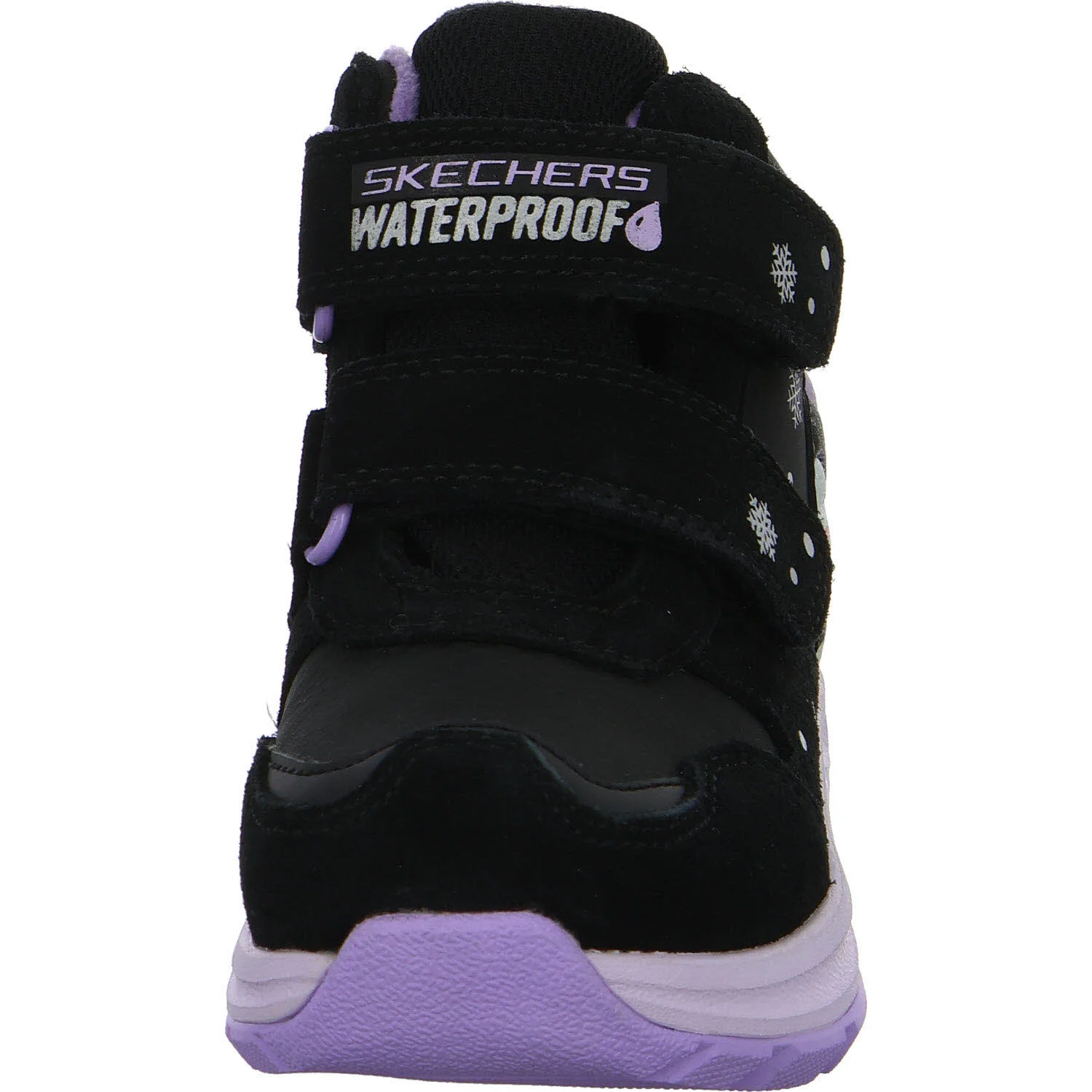 Element 3 von 8 (Bild) – Skechers Kinder Schaftstiefel 303490L BKLV Dynamic Trail - Snuggle Walks black/lavender normal