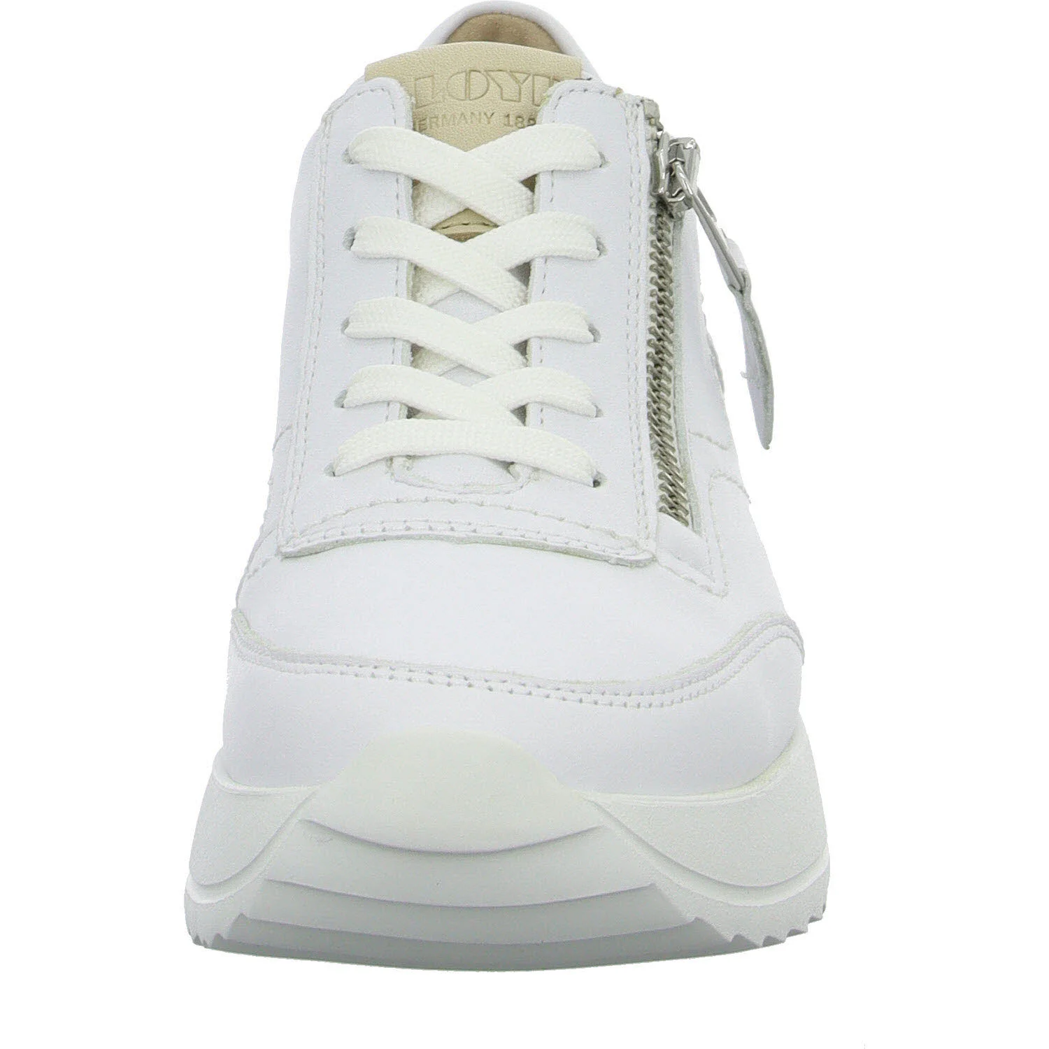 Element 3 von 8 (Bild) – Lloyd Damen Schnürschuhe 1177501 Juno 1 - white/natur F 1/2 (normal)