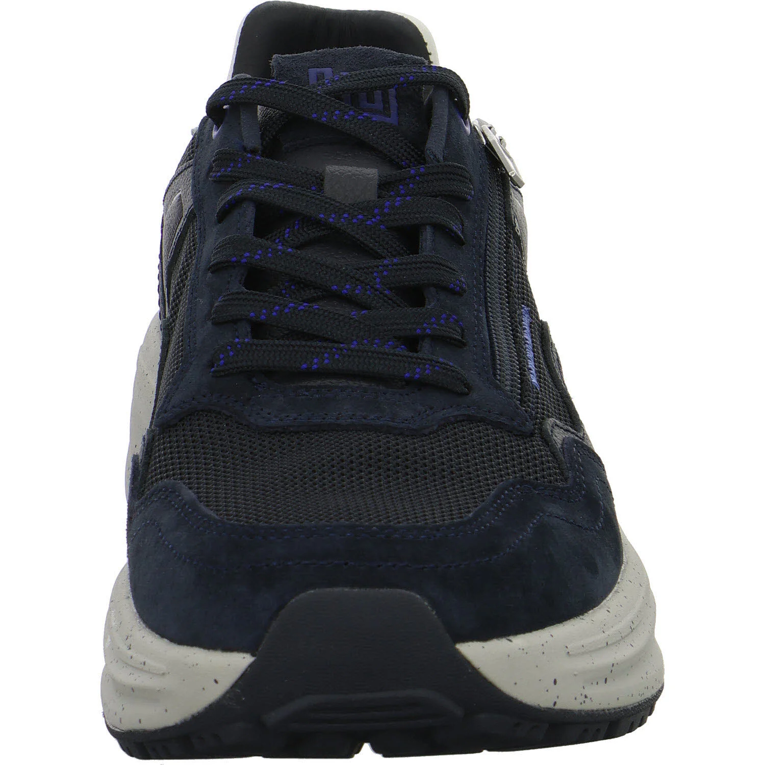Element 3 von 8 (Bild) – Waldläufer Herren Schnürschuhe 985001-104/217 H-Pablo marine H (weit)