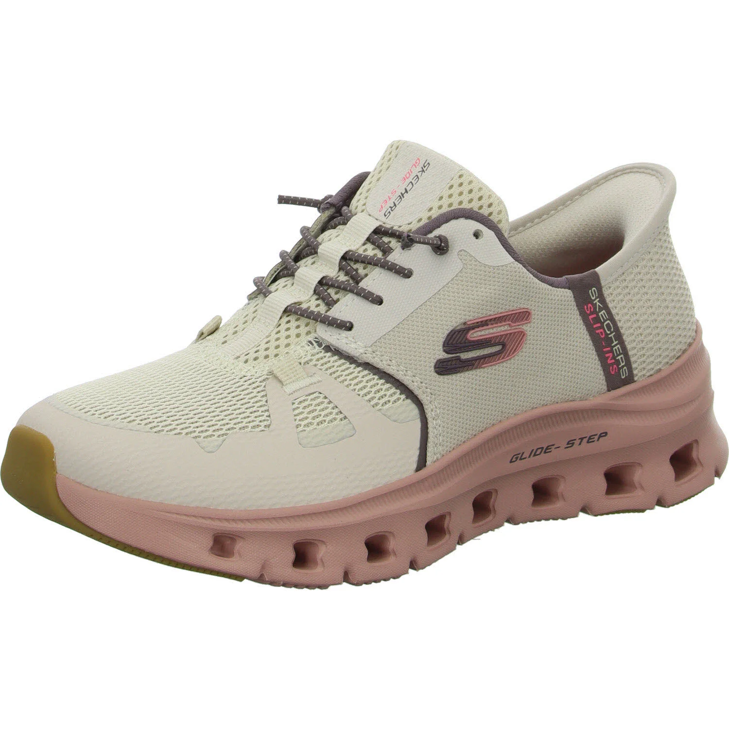 Element 2 von 8 (Bild) – Skechers Damen Slipper 150420 TPMT Glide-Step Pro taupe/multi normal