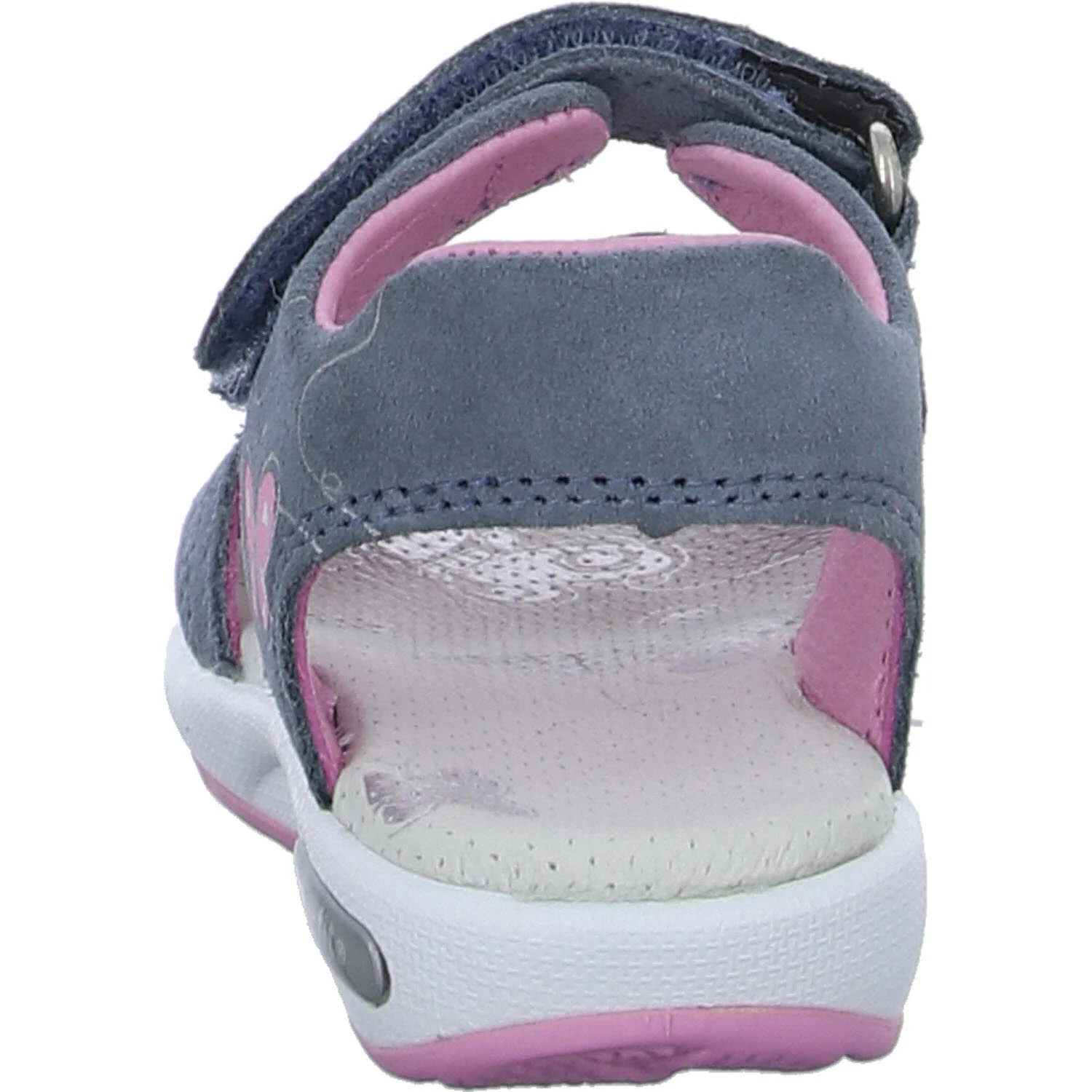 Element 4 von 8 (Bild) – Superfit Kinder Sandalen 1-006137-8020 Emily blau/rosa WMS mittel