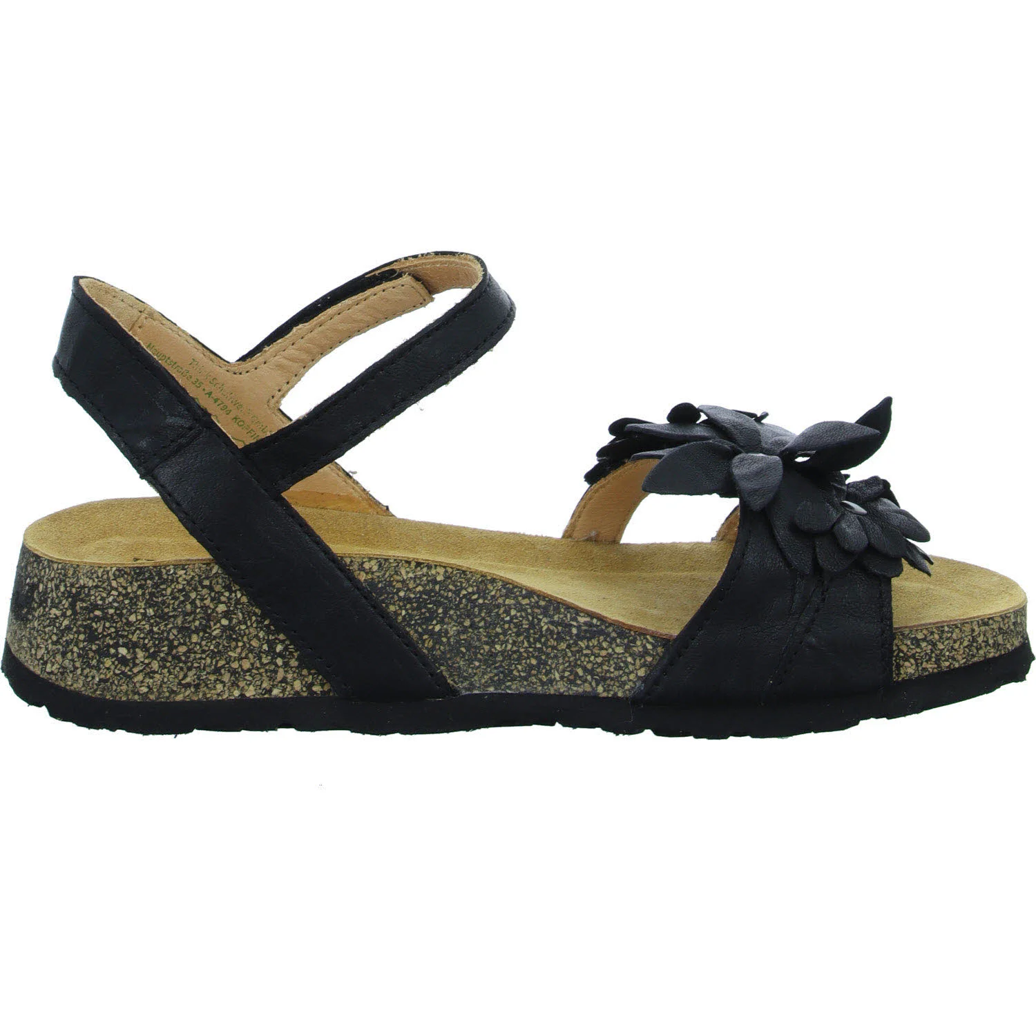 Think Damen Sandalen 3-000551-0000 Koak schwarz F 1/2 (normal)