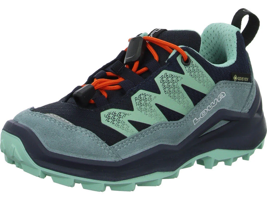 Lowa Kinderschuh zum Schlupfen 641627/6968 Maddox Pro GTX Lo Jr navy/rauchblau normal