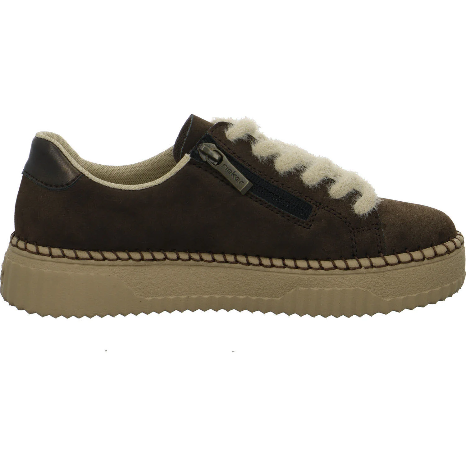 Rieker Damen Schnürschuhe N9920-25 N9920 erde/antik F (normal)