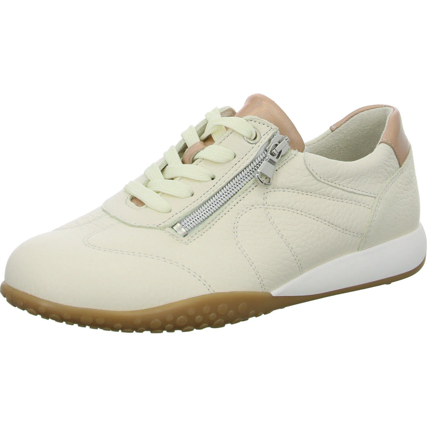 Element 2 von 8 (Bild) – Waldläufer Damen Schnürschuhe 978002-200/111 H-Poppy perl melon H (weit)